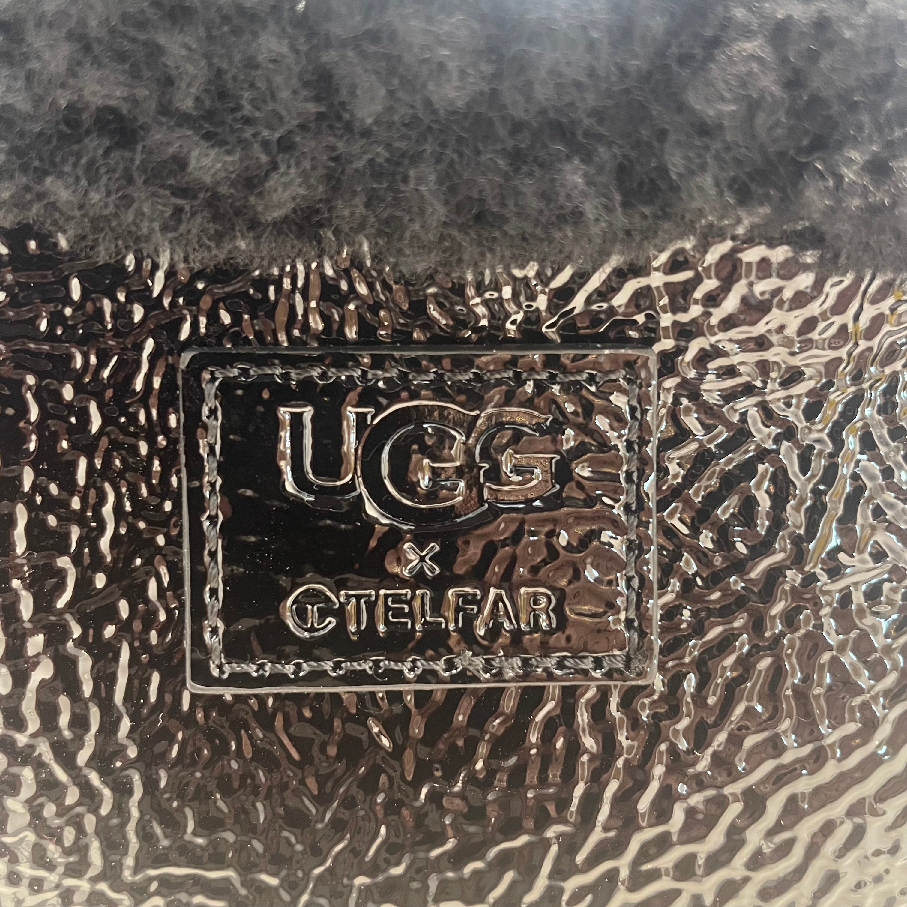 Telfar/UGG australia/Hand Bag/Leather/BLK/patent leather view 6