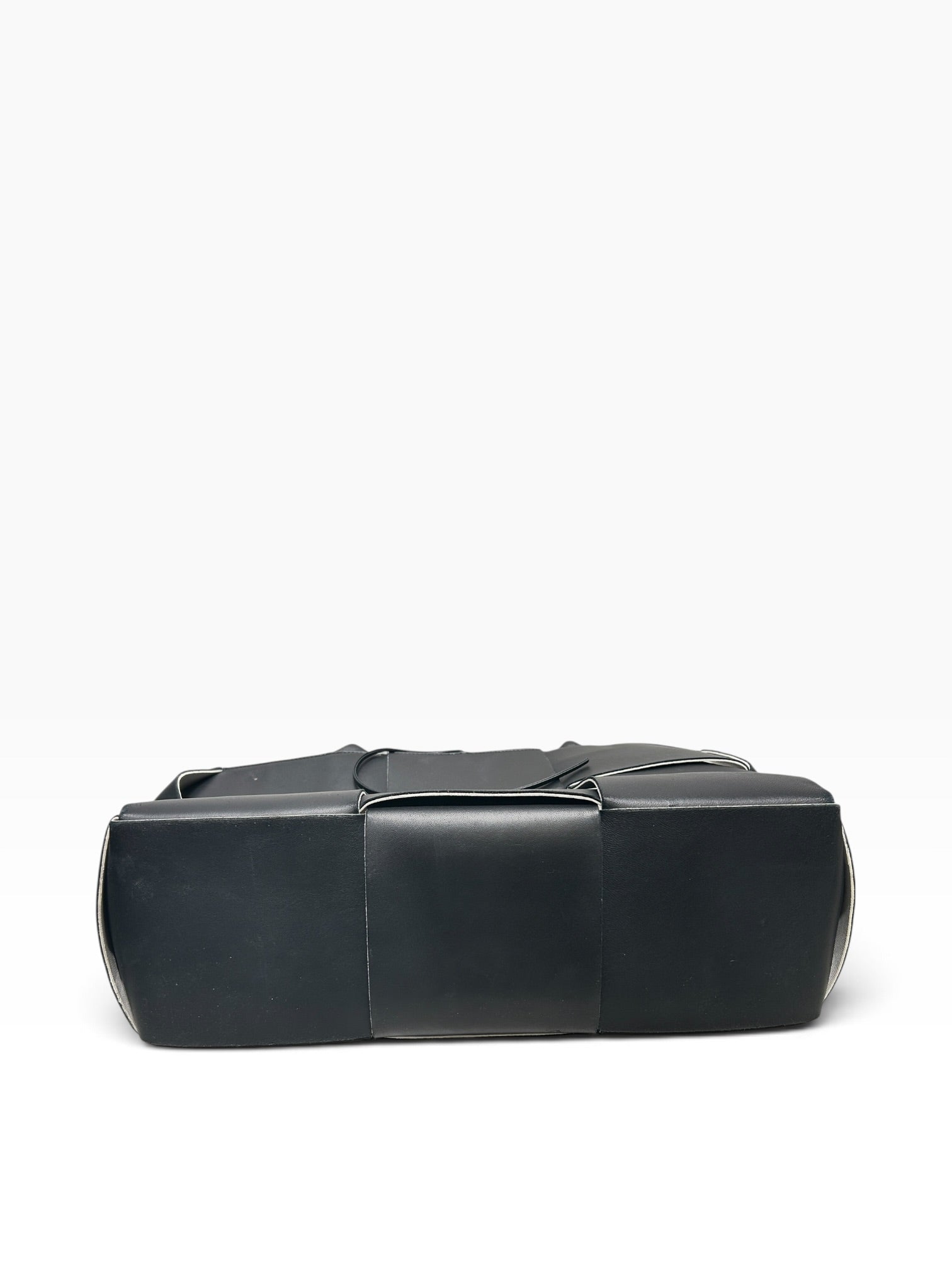 BOTTEGA VENETA/Tote Bag/Leather/BLK/ARCO WOVEN SHOULDER TOTE view 3