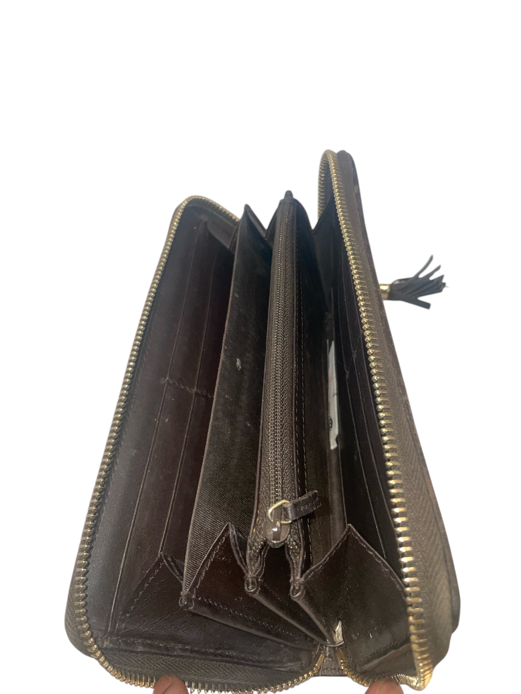 GUCCI/Wallet/Monogram/CML/rania GG cancas zip around view 5