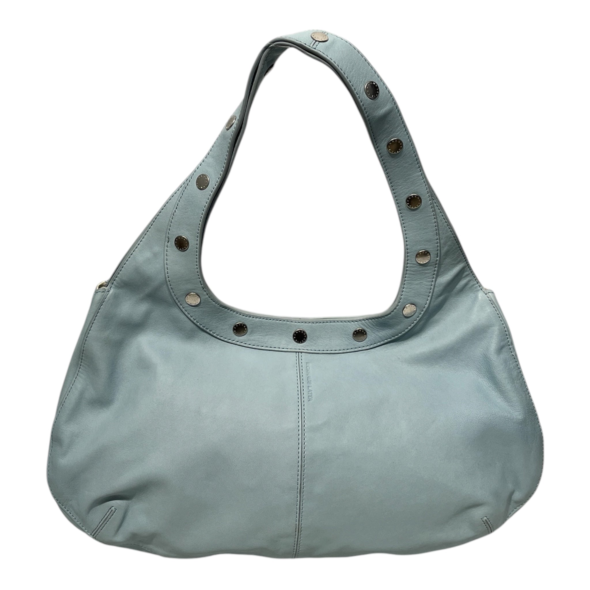 ECKHAUS LATTA/Hand Bag/Leather/BLU/Shoulder Bag - Studded view 1