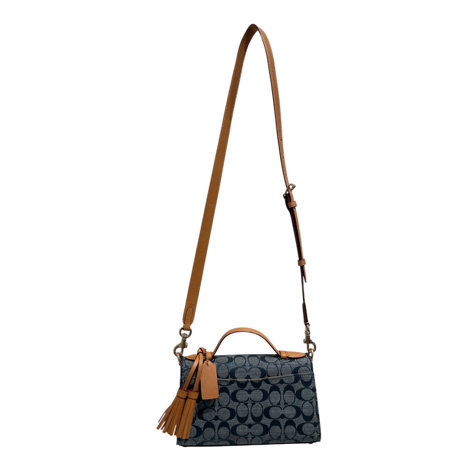 COACH/Cross Body Bag/All Over Print/Cotton/IDG/C ALLOVER KLEO TOP view 2