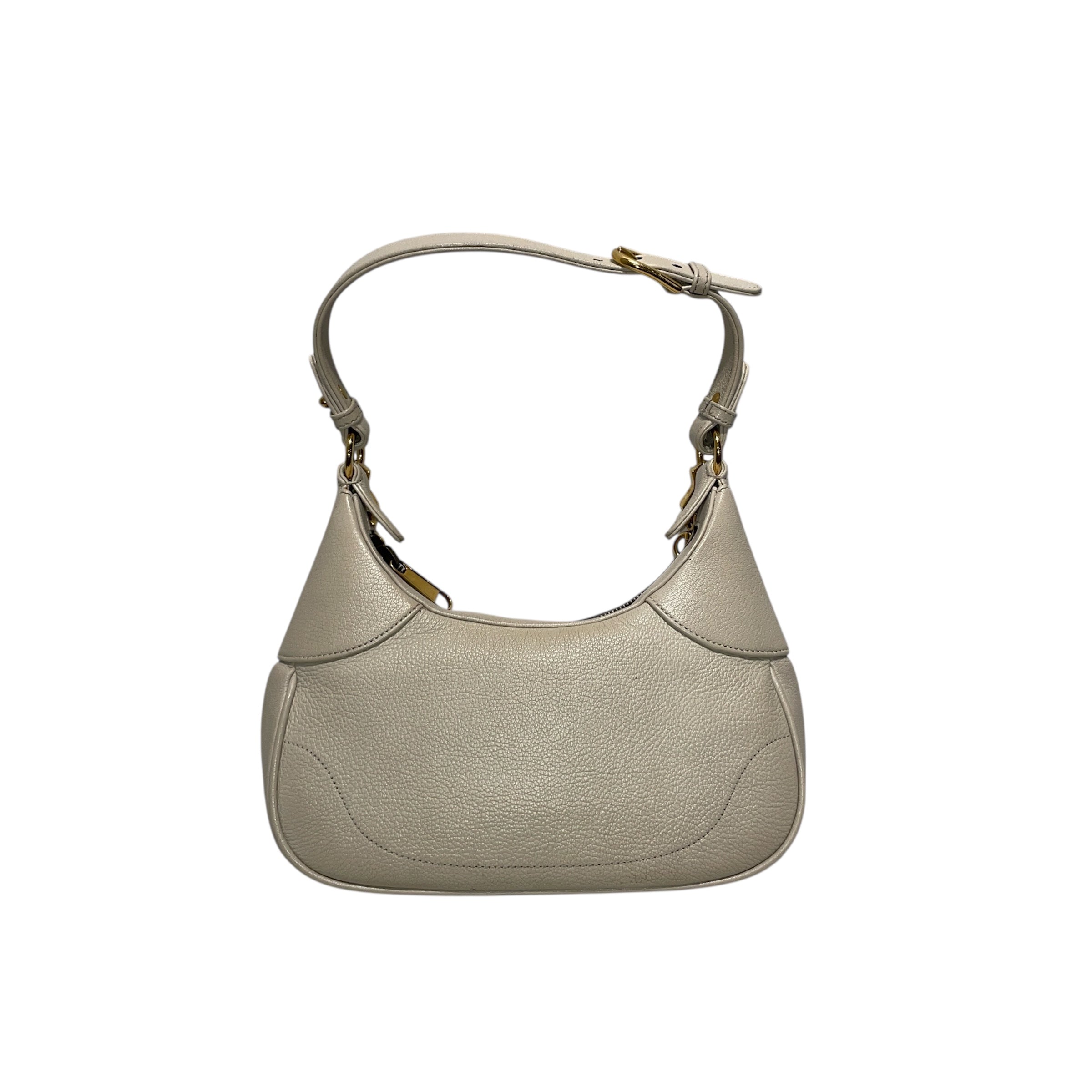 GUCCI/Hand Bag/Leather/WHT/HANDBAG view 2