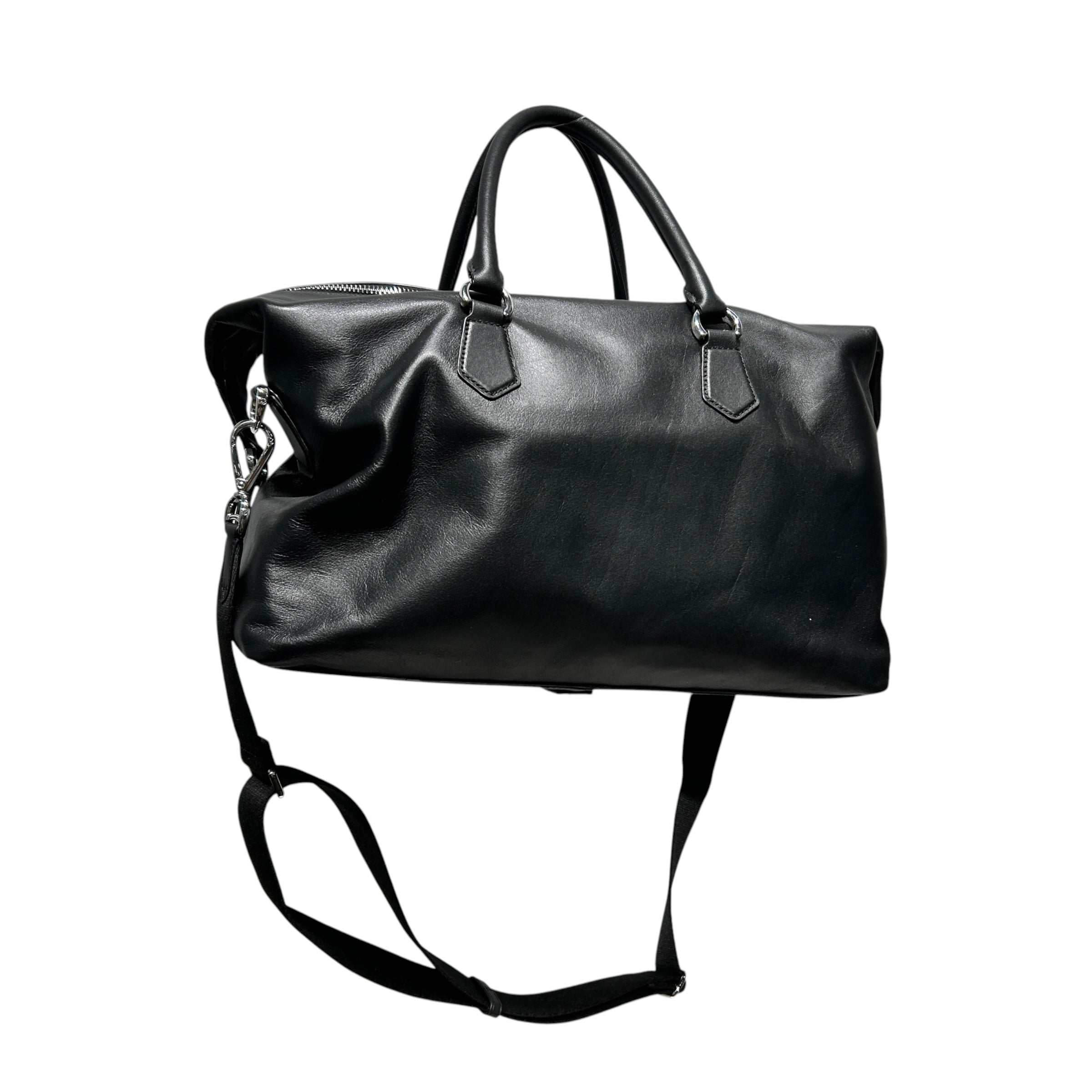 POLO RALPH LAUREN/Bag/Leather/BLK/DUFFLE BAG view 2
