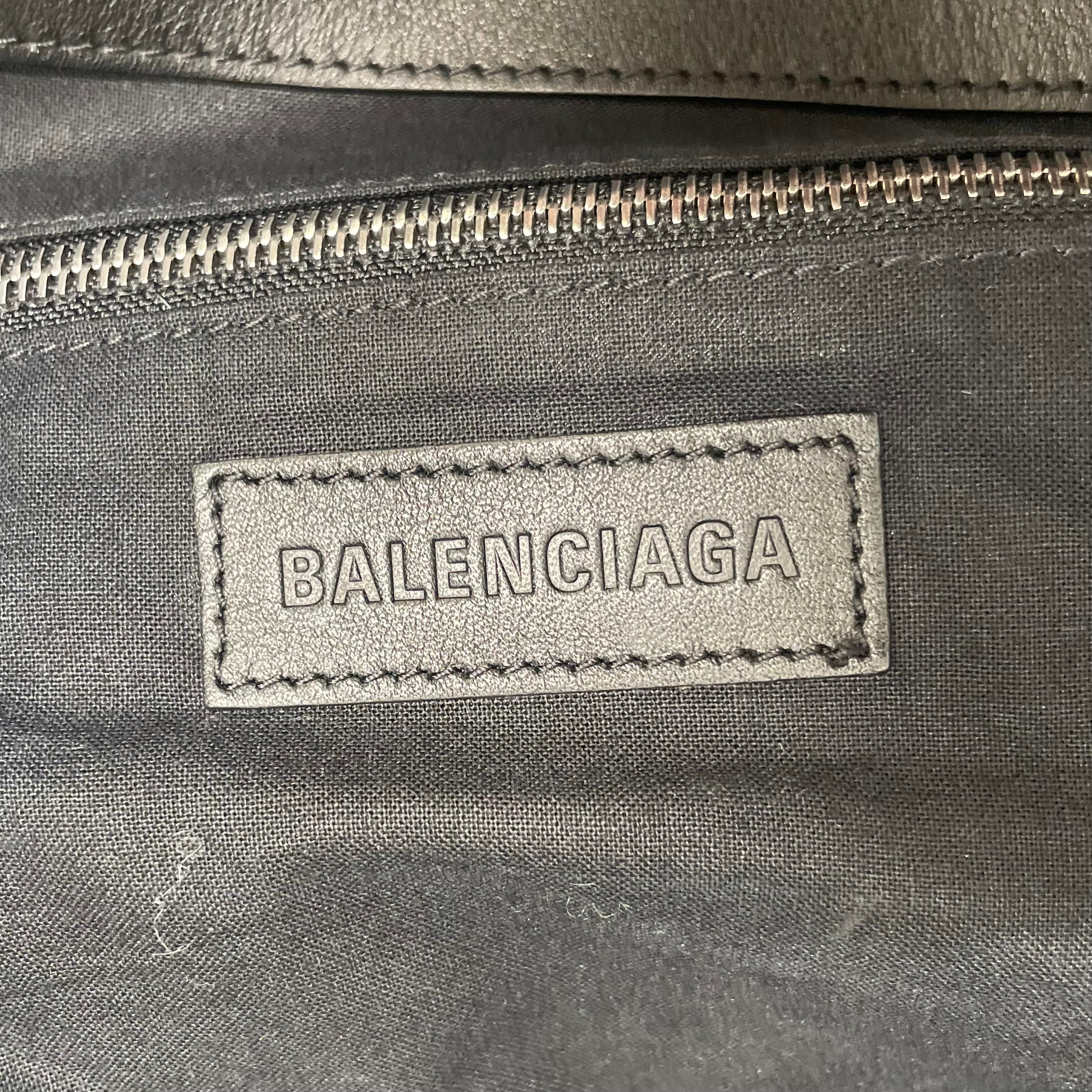 BALENCIAGA/Tote Bag/Cotton/CRM/new york jumbo tote bag view 4