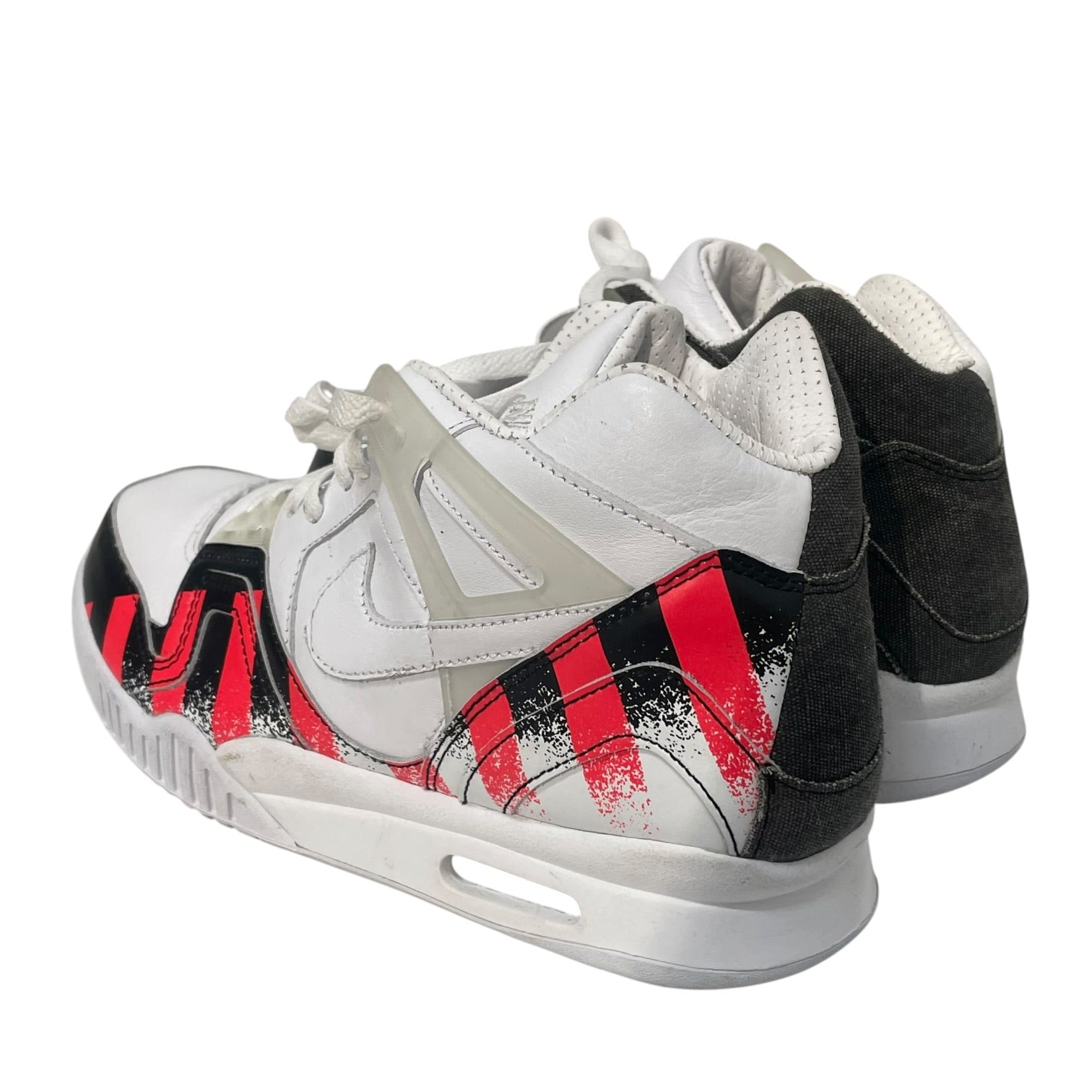 NIKE/Hi-Sneakers/US 9/Stripe/Leather/WHT/621358-116 view 2