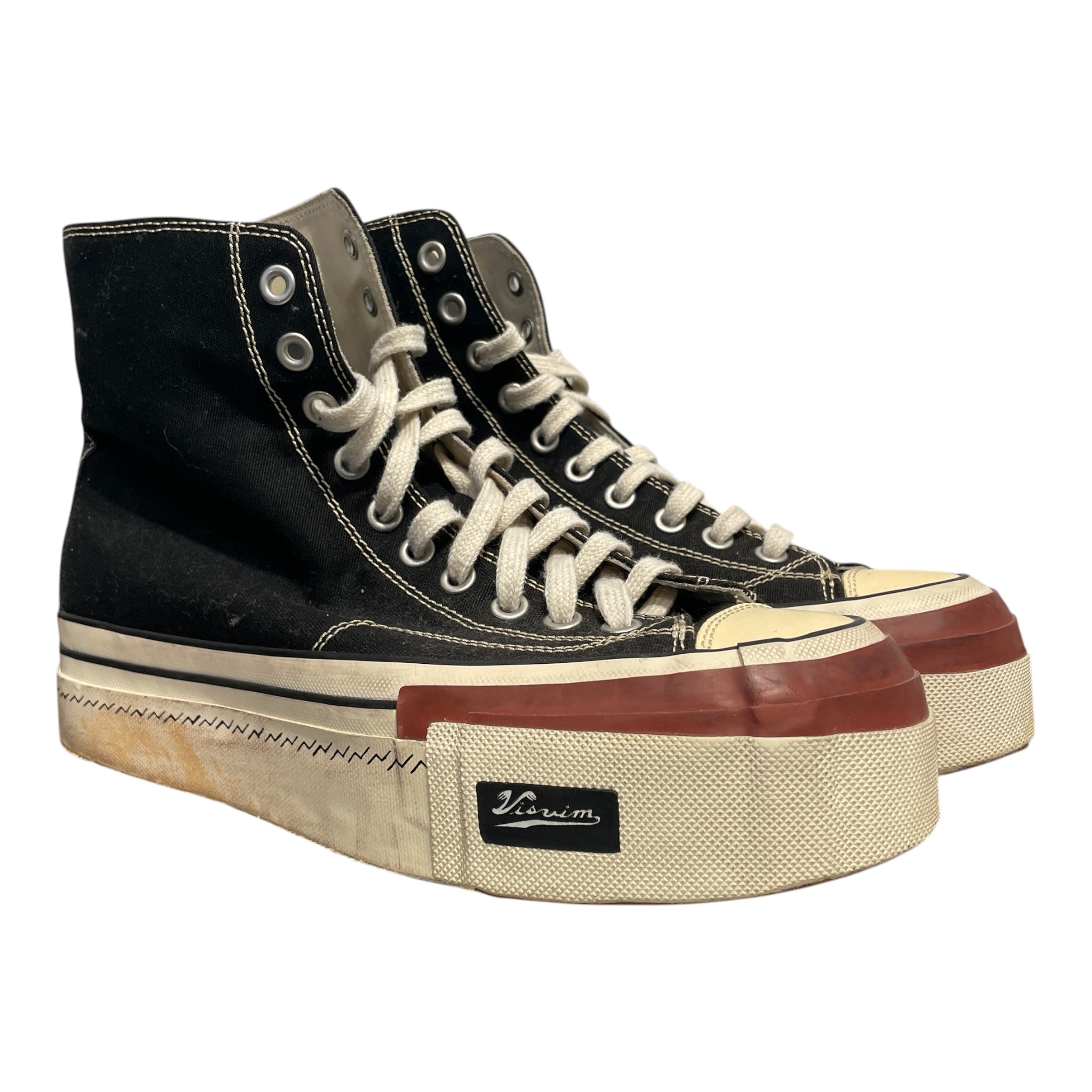 visvim/Low-Sneakers/US 10/Cotton/CRM/ view 1