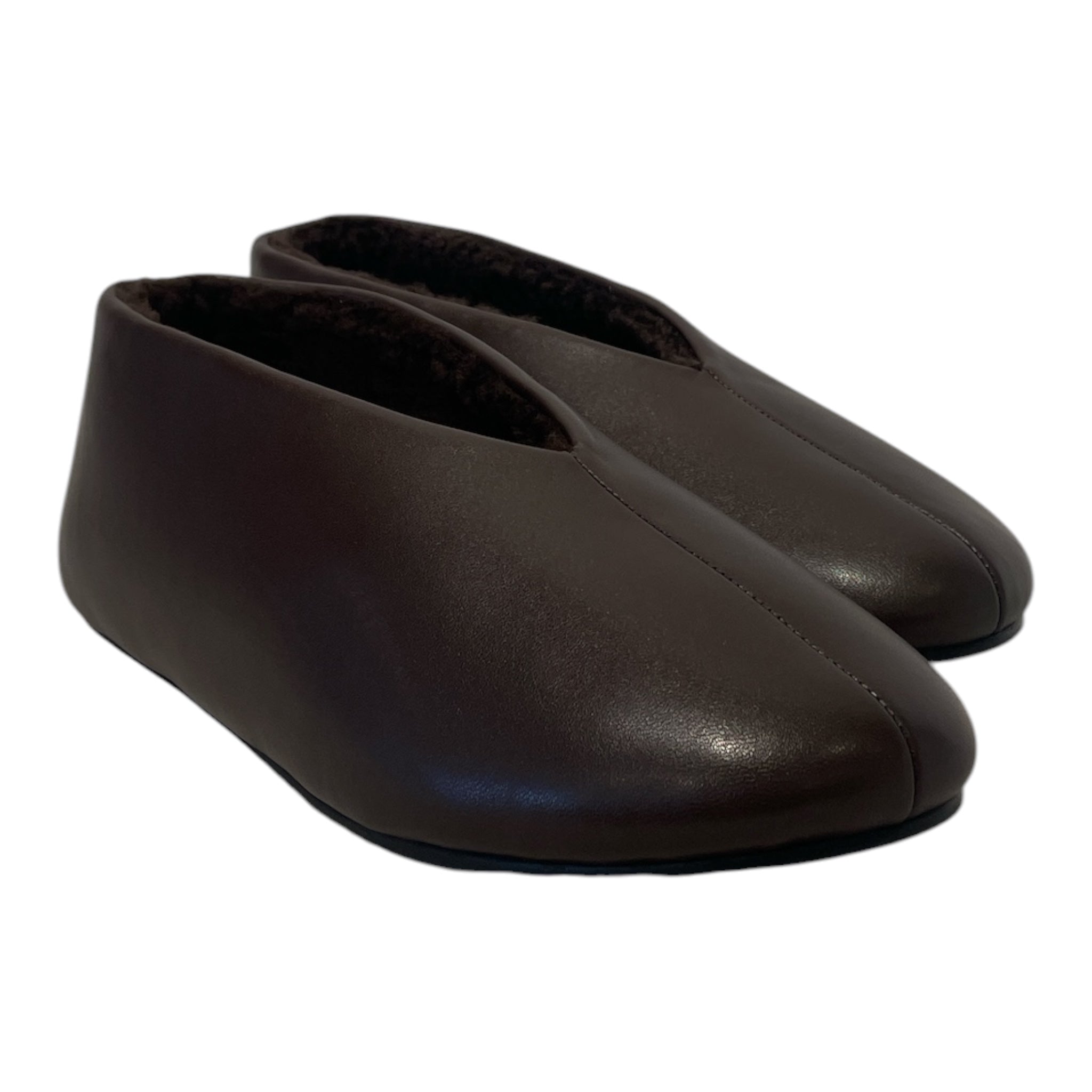 THE ROW/Flat Shoes/EU 37/Leather/BRW/BALLET FLATS view 1