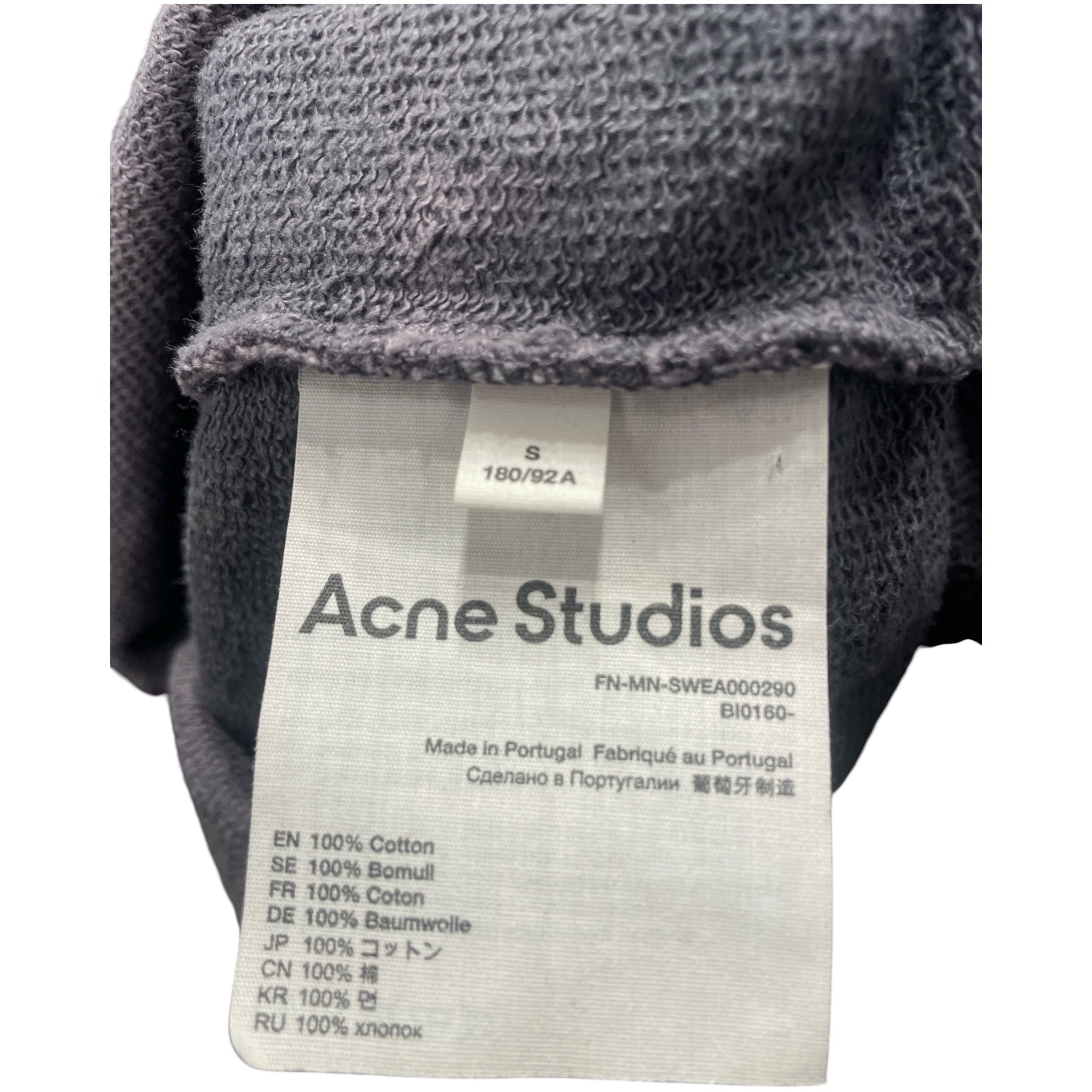 Acne Studios/Sweatshirt/S/All Over Print/Cotton/PPL/TIE-DYE CREWNECK view 4