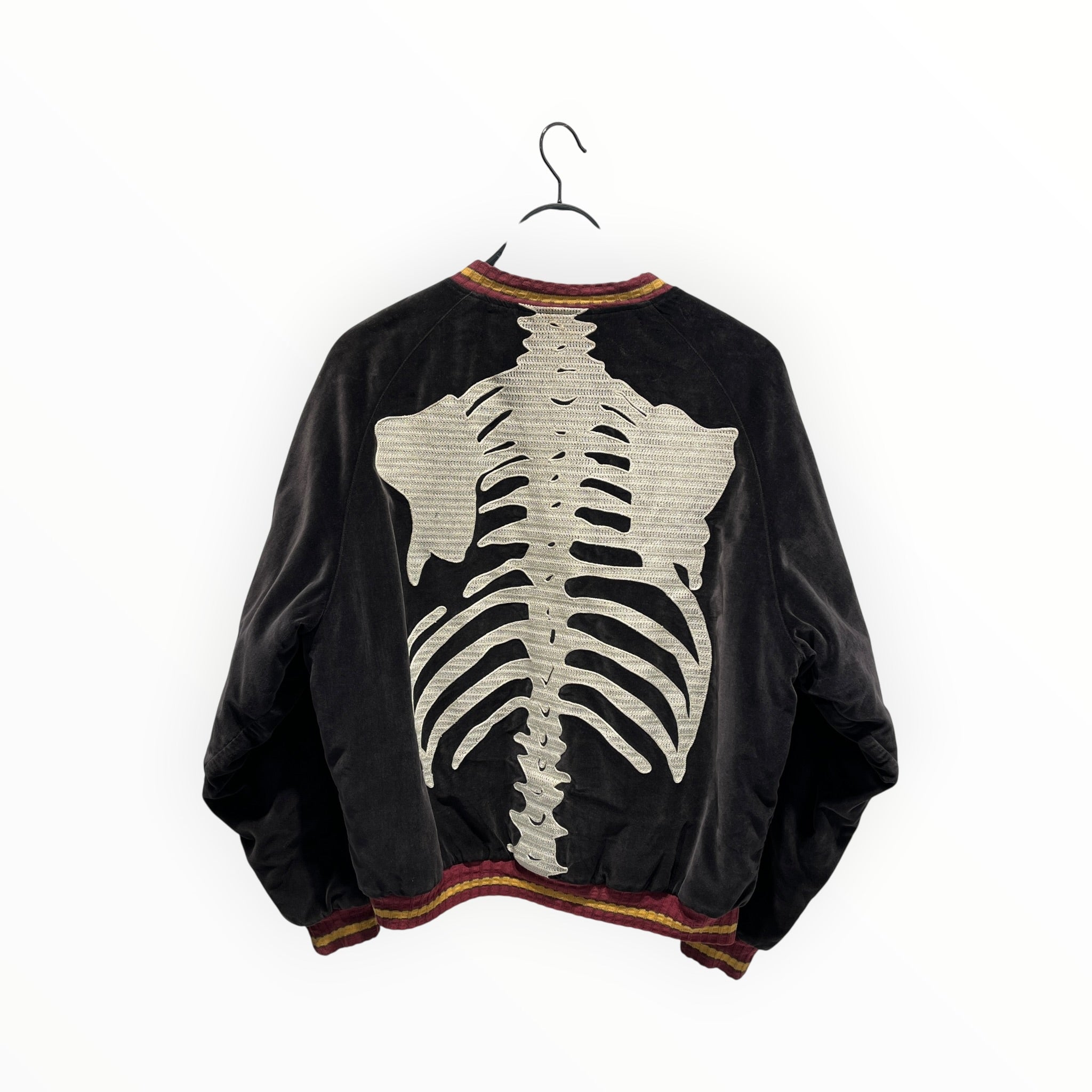 KAPITAL/Blouson/M/Cotton/NVY/Graphic/KOUNTRY SKELETON BOMBER view 2