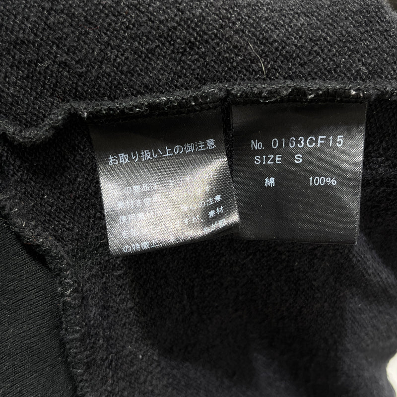 HYSTERIC GLAMOUR/Zip Up Hoodie/S/Cotton/BLK/with bear