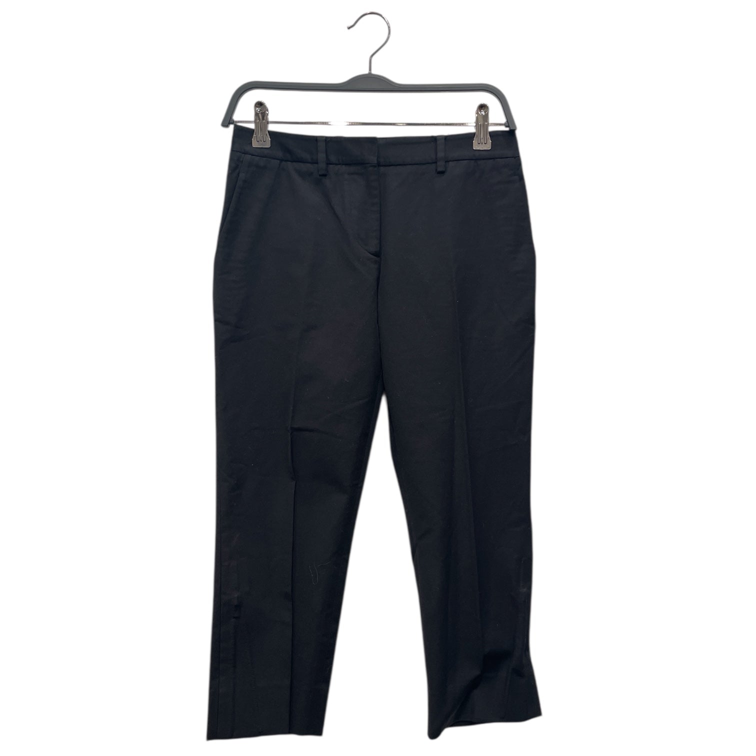 Maison Martin Margiela/Cropped Pants/38/Cotton/BLK/PLEATED CROP PANT view 1