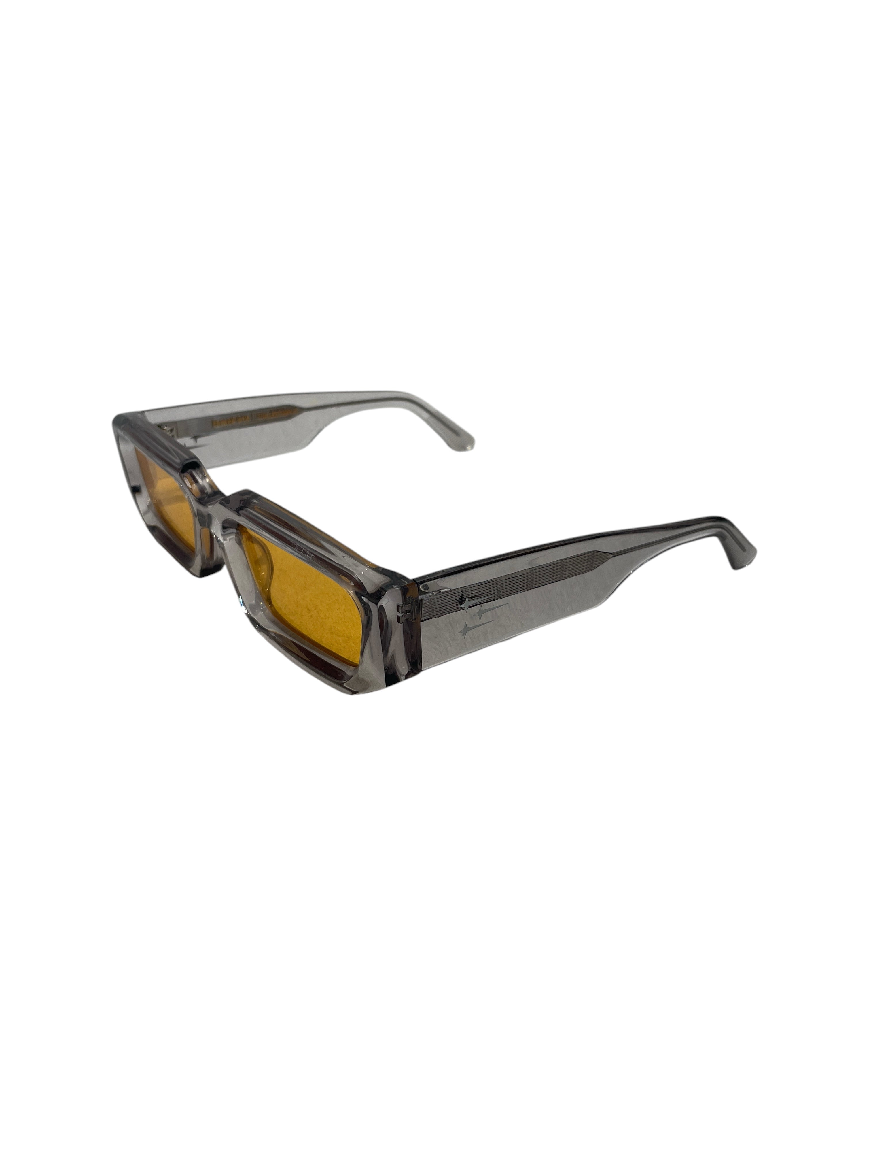 JAMES ORO/Sunglasses/Celluloid/SLV/M's/CITRINE DUNE view 2