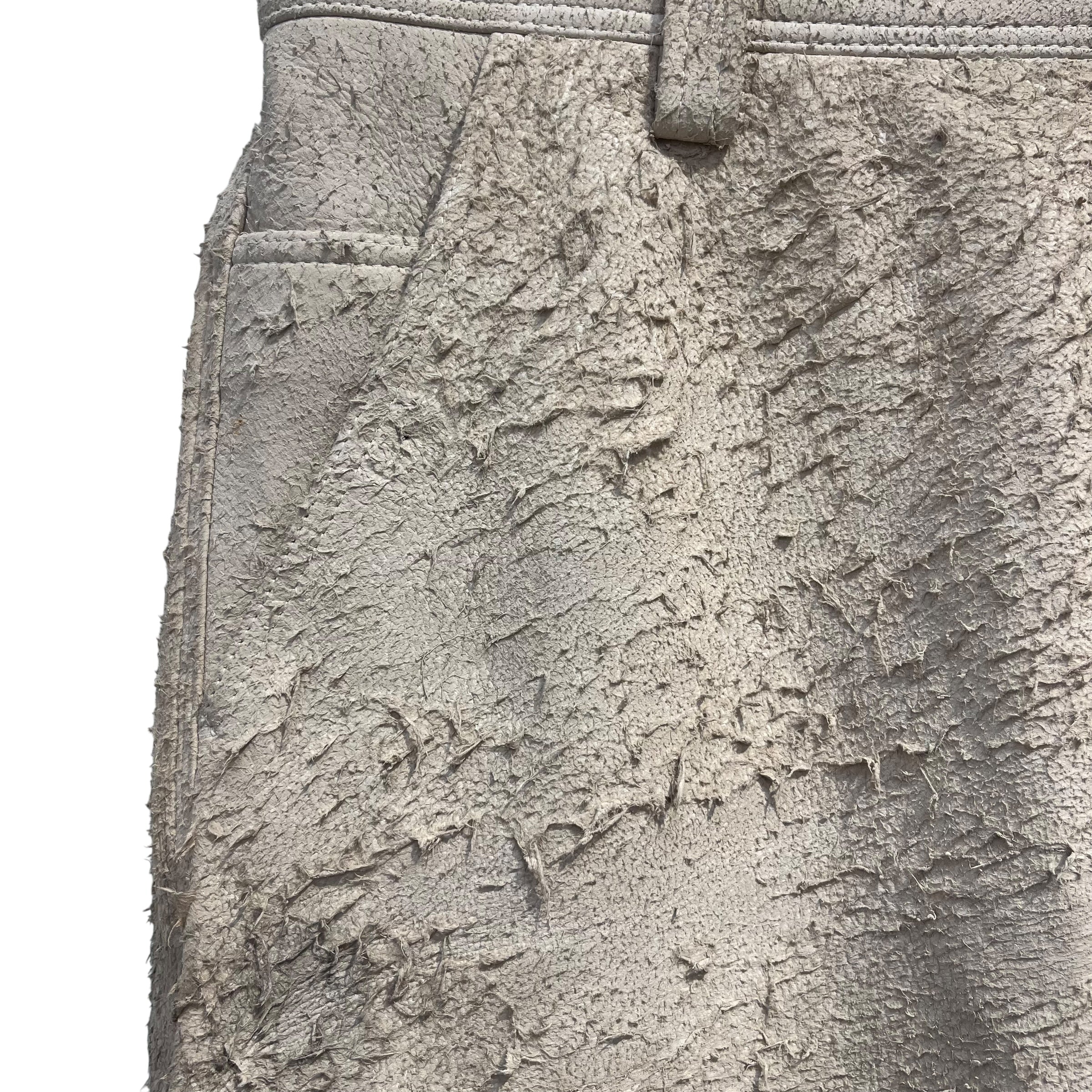 STUSSY/Shorts/32/Suede/CRM/RAWHIDE LONG JORTS view 3