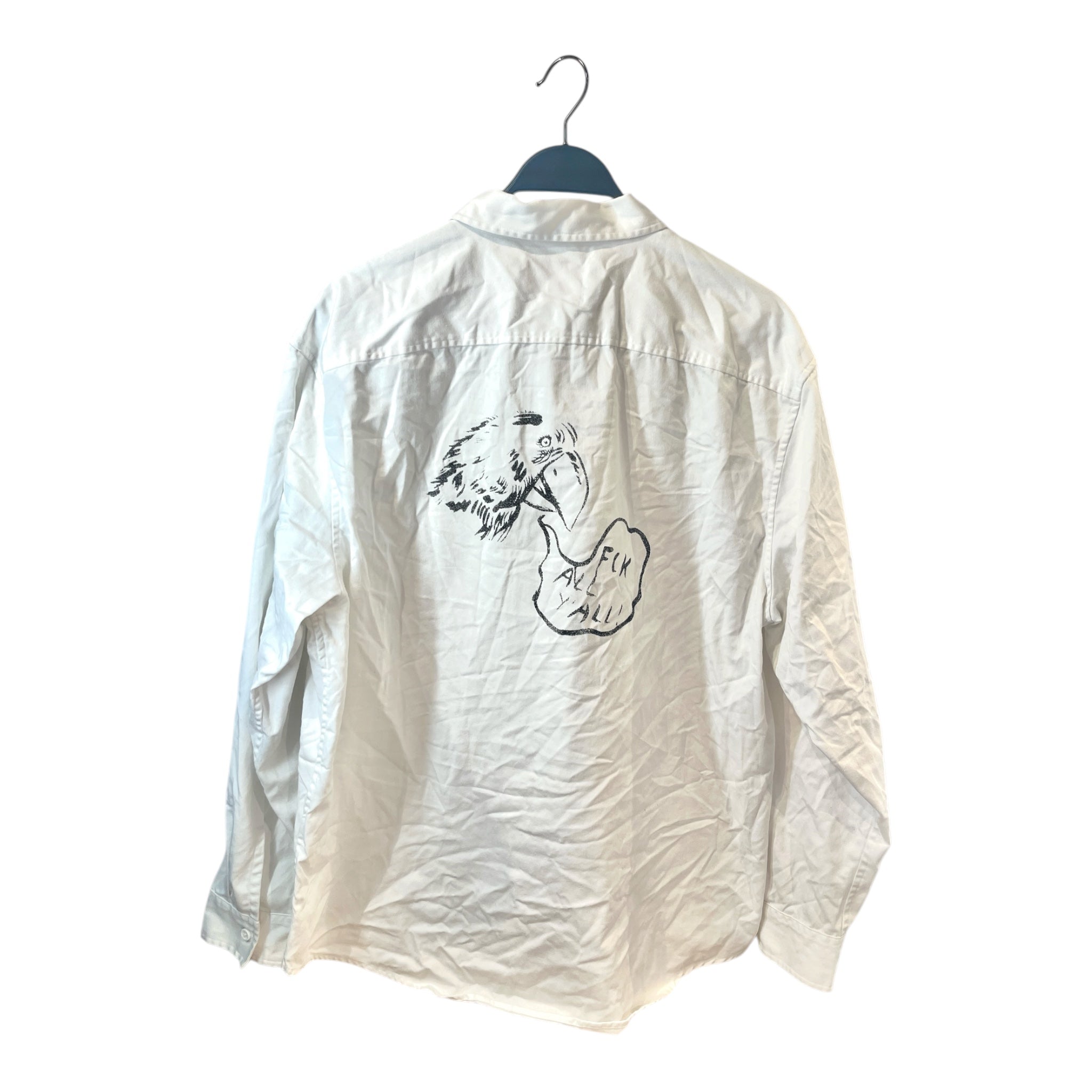 Supreme/LS Shirt/XL/Cotton/WHT/Work/F/W 22 RAYMOND PETTIBON view 2