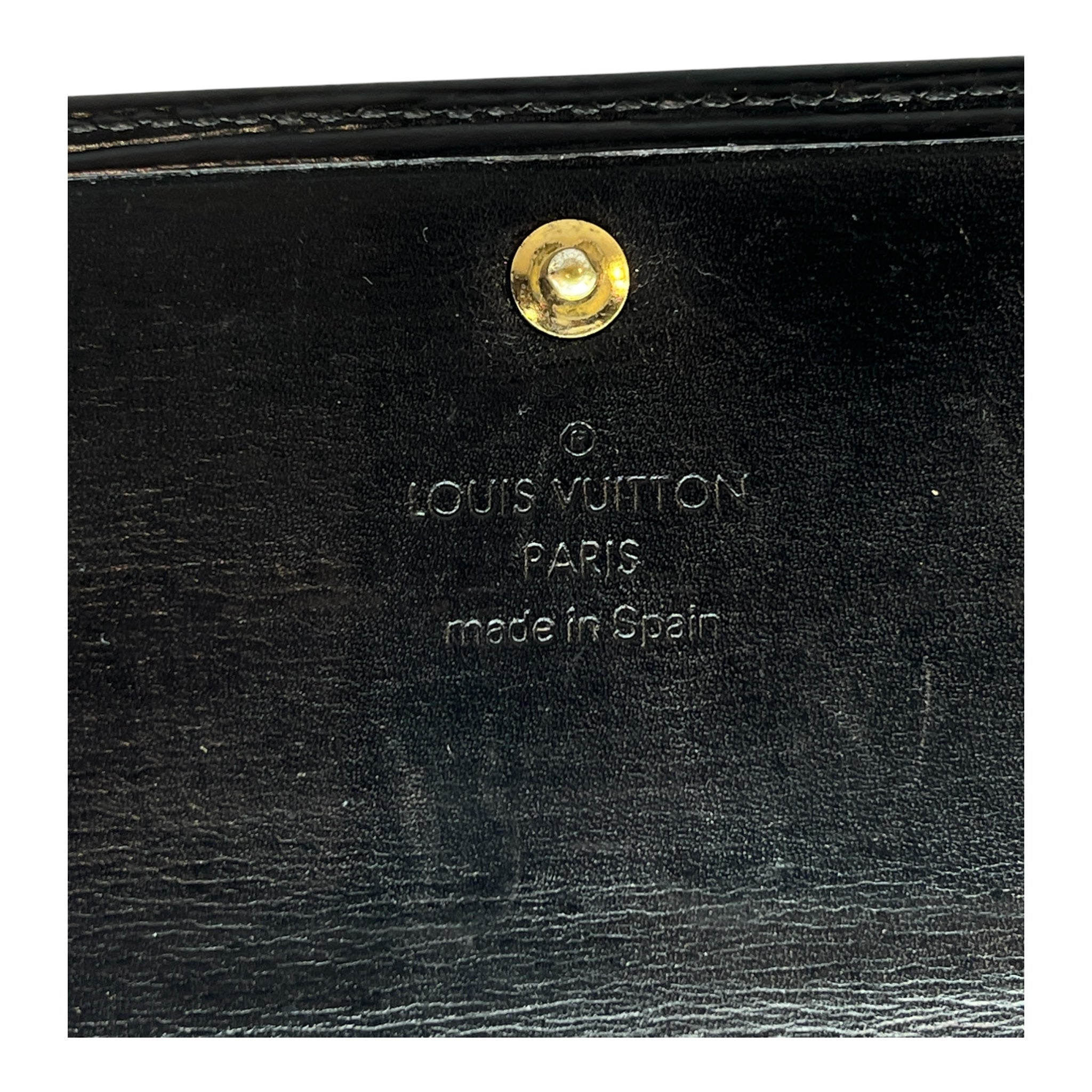 LOUIS VUITTON/Long Wallet/Black/CA0927 view 4