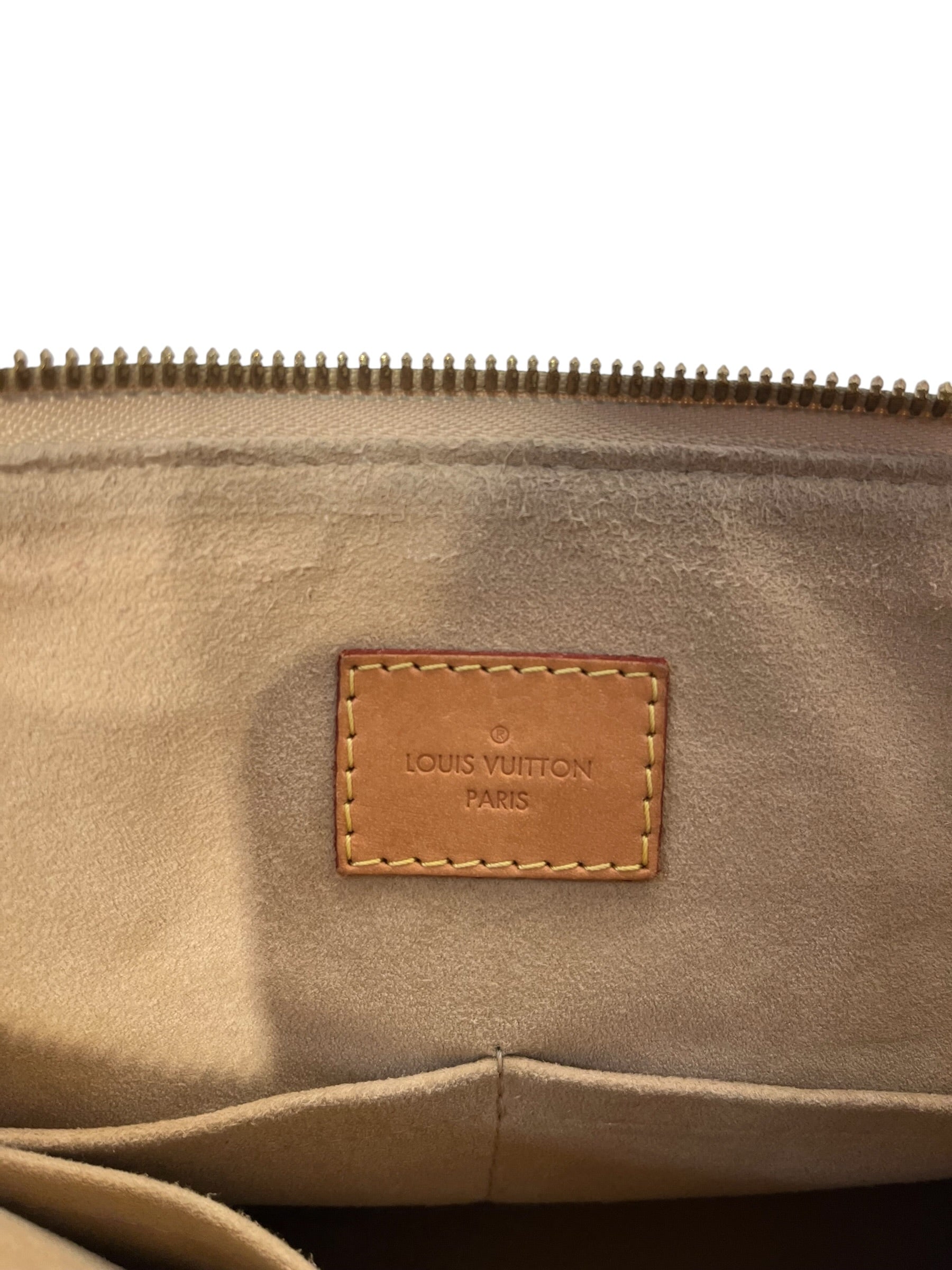 LOUIS VUITTON/Hand Bag/Monogram/Leather/BRW/Pallas view 7