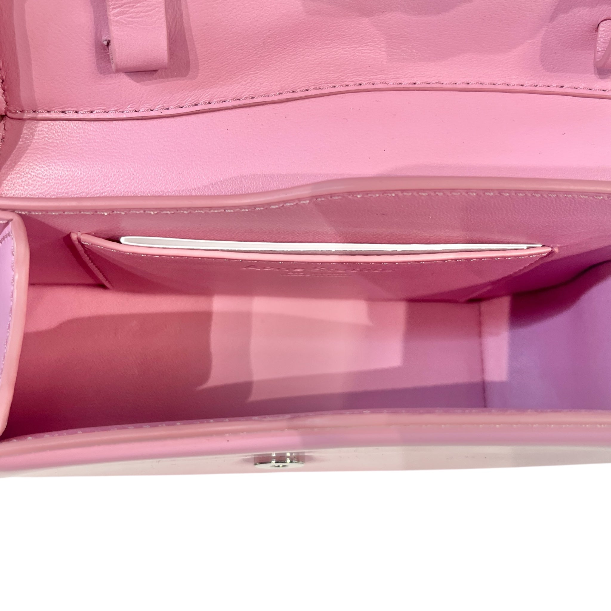 Acne Studios/Cross Body Bag/Leather/PNK/DISTORTION WAVY MINI BAG view 4