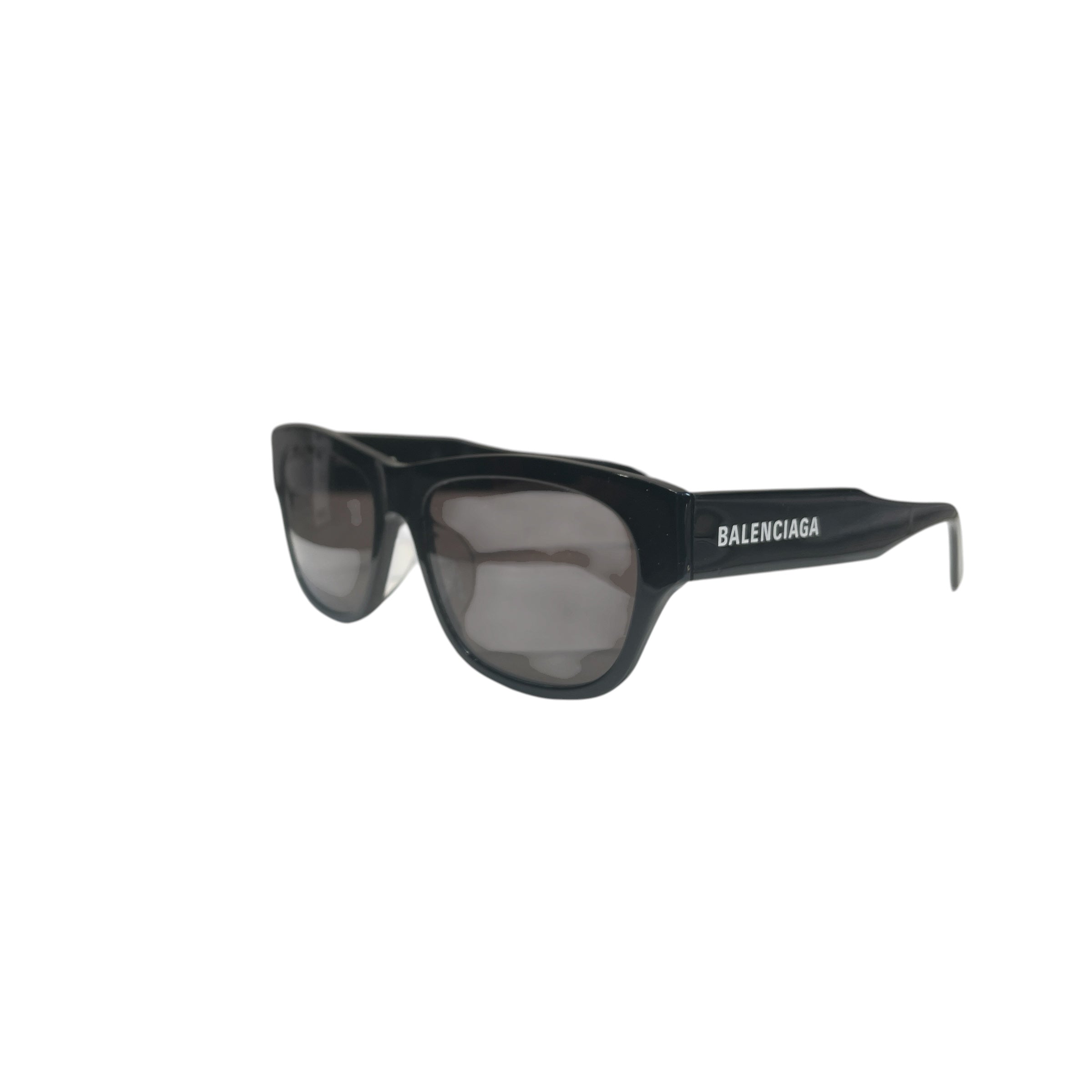 BALENCIAGA/Sunglasses/Plastic/BLK/ view 2