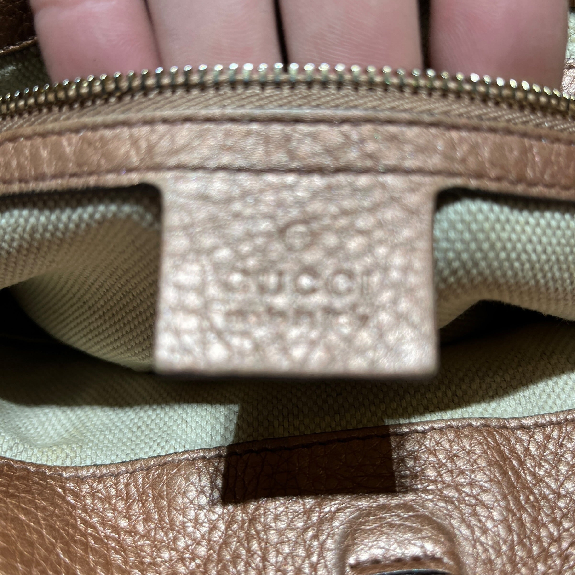 GUCCI/Hand Bag/Leather/PNK/Soho Shoulder Chain view 6