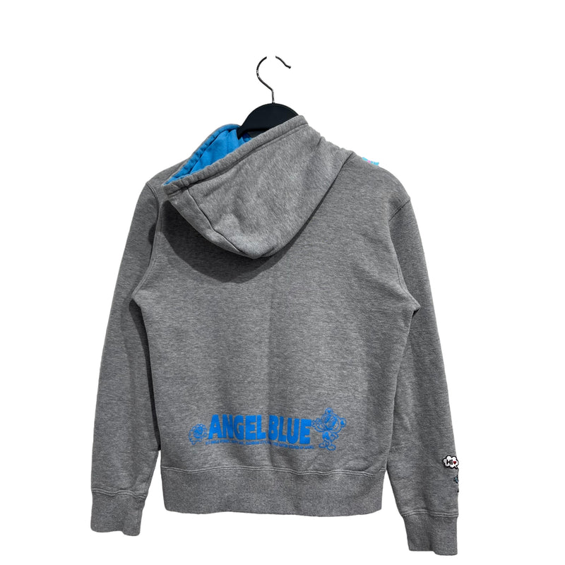 Angel Blue/Hoodie/L/Cotton/GRY/AB HOME MADE