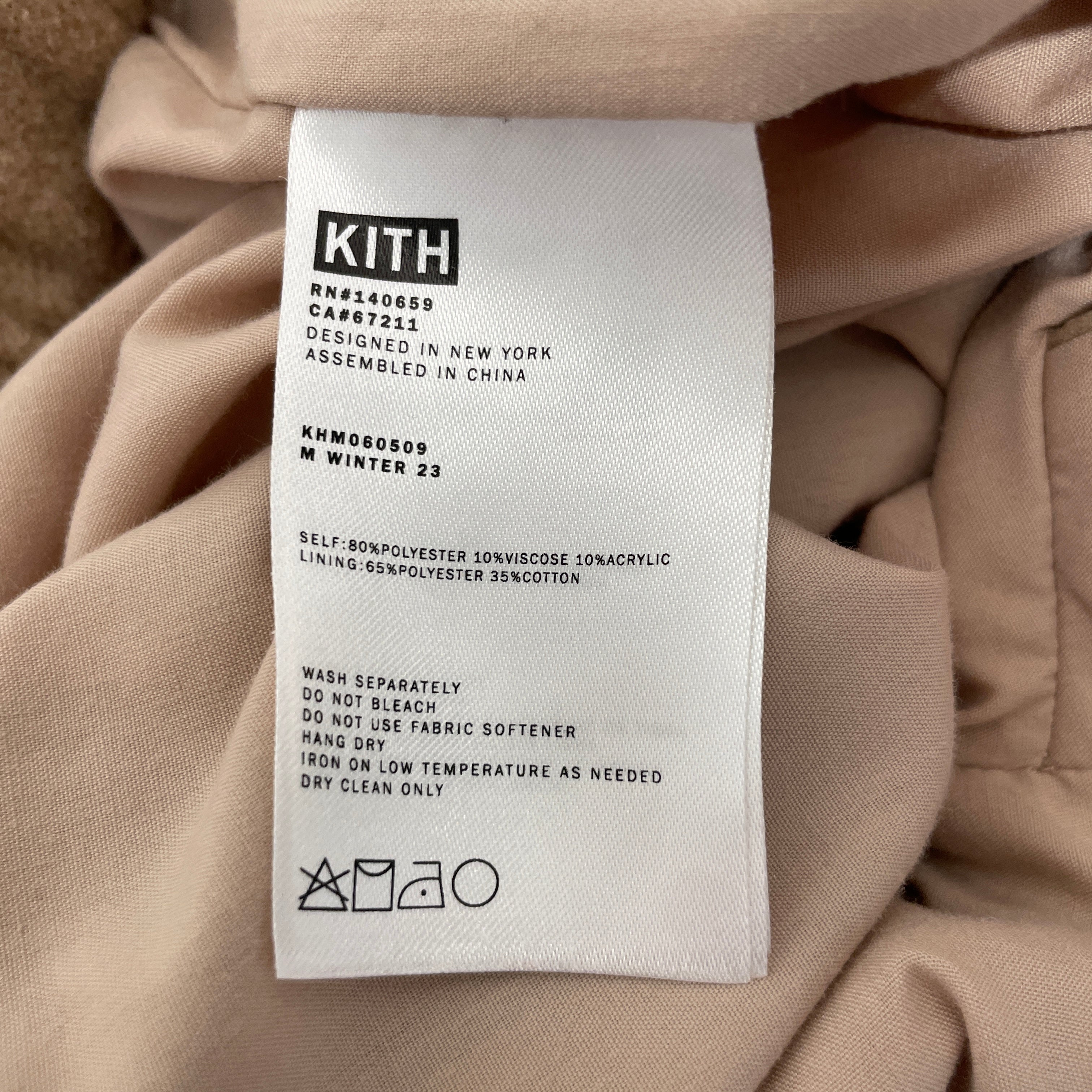 KITH/Pants/M/Polyester/CML/Wool-like view 4