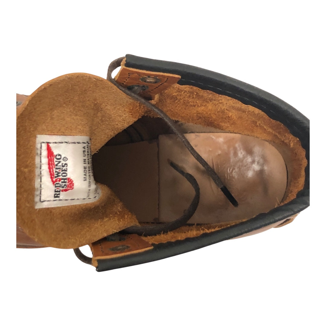 RED WING/Lace Up Boots/US 7/Leather/BRW/9012 view 3
