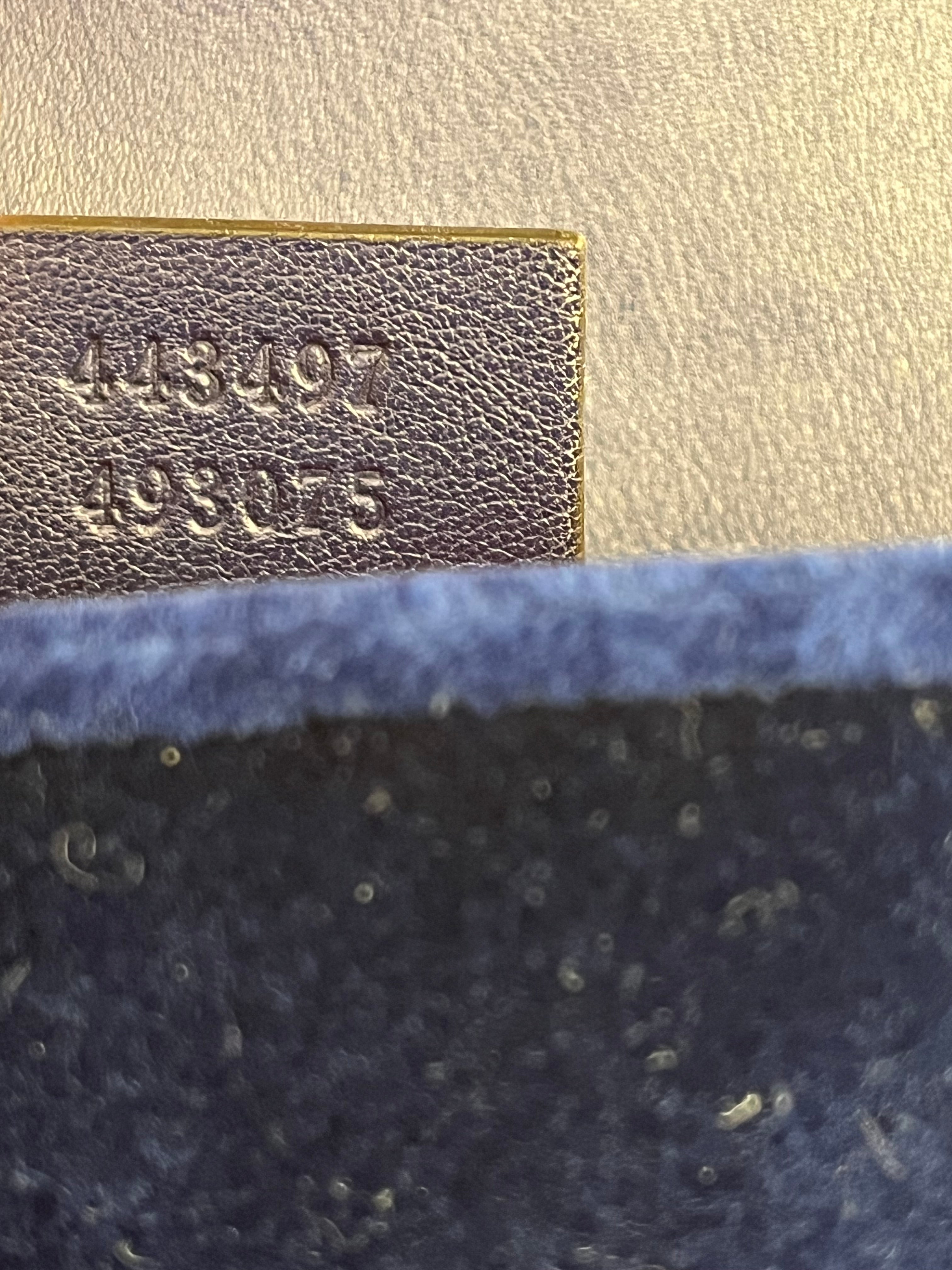 GUCCI/Bag/BLU/Marmont Velvet heart view 8