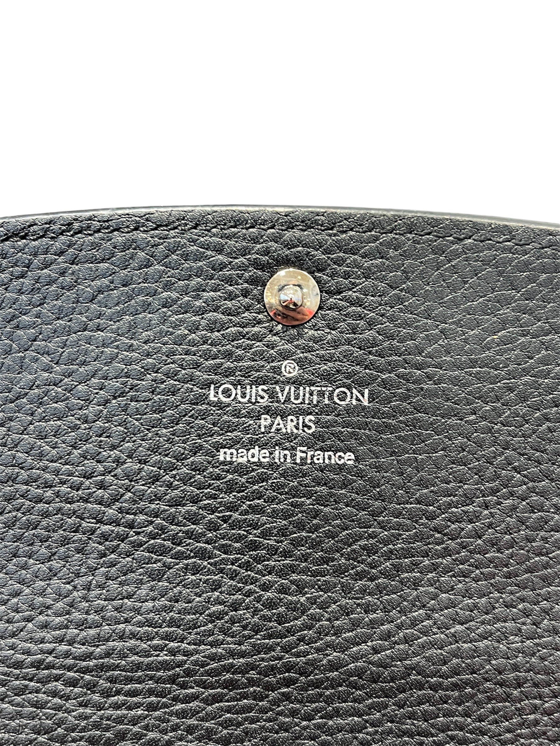 LOUIS VUITTON/Long Wallet/Monogram/Leather/BLK/DOTS view 6