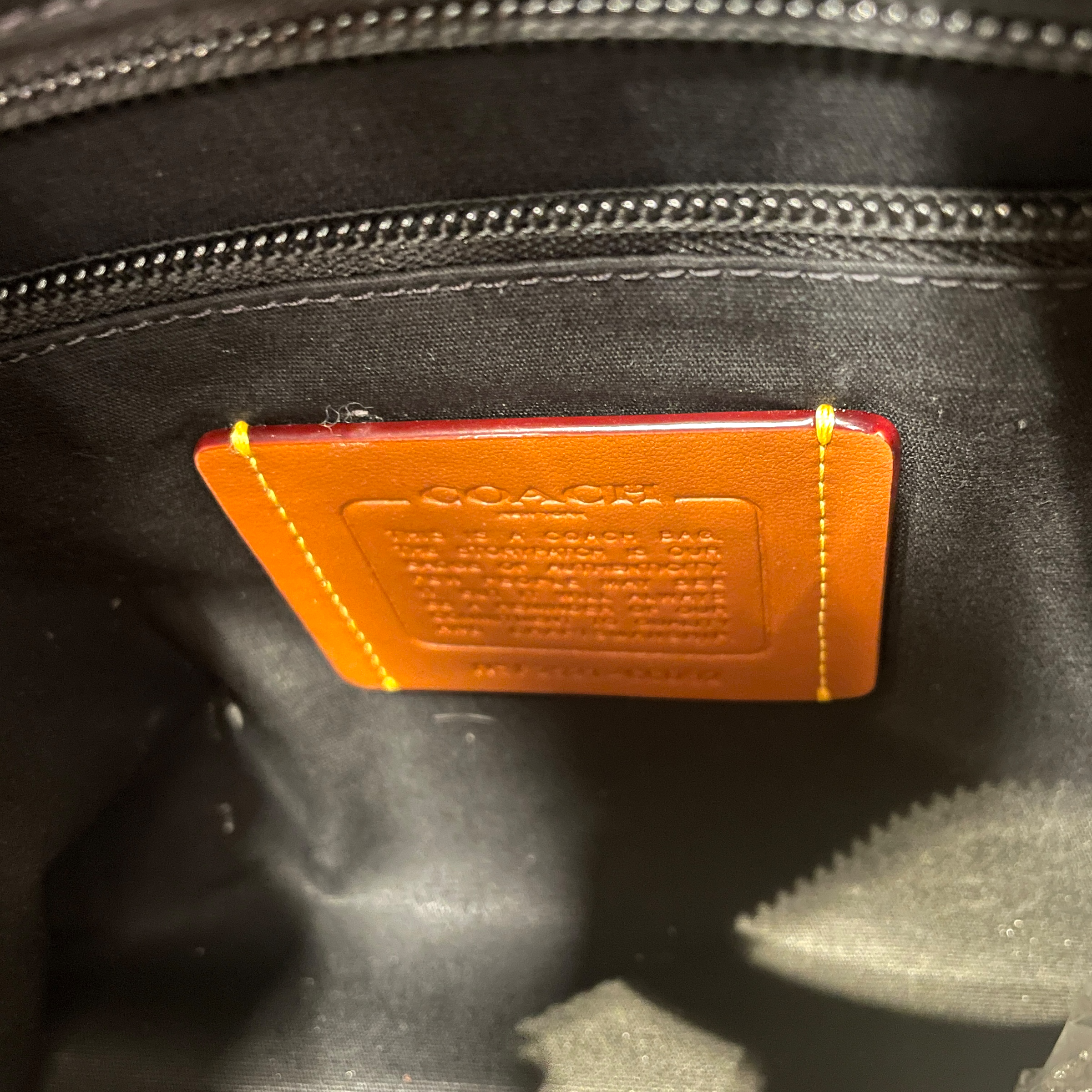 COACH/Tote Bag/Monogram/Leather/GRY/Compas 35 view 5