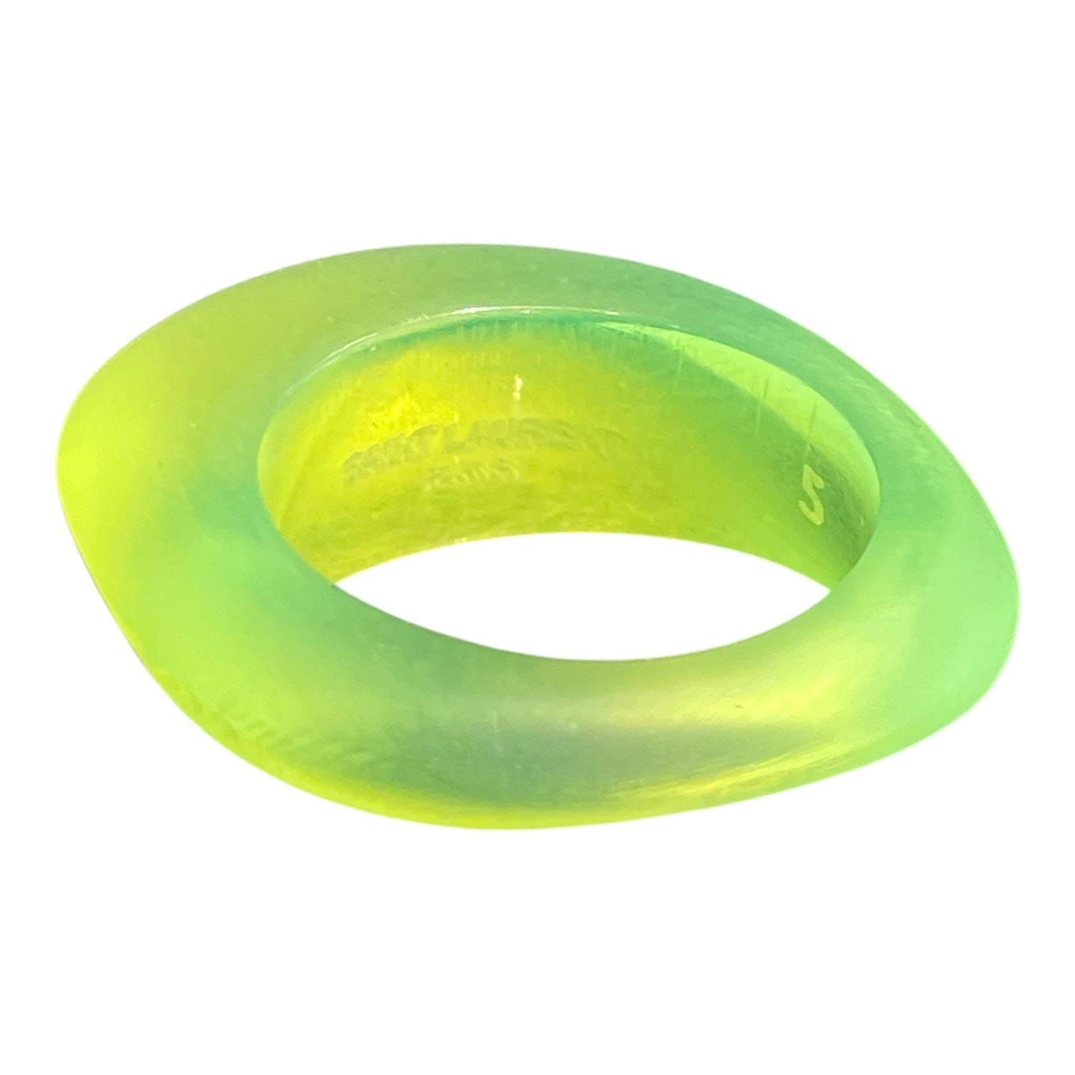 SAINT LAURENT/Ring/GRN/green saint laurent ring view 3