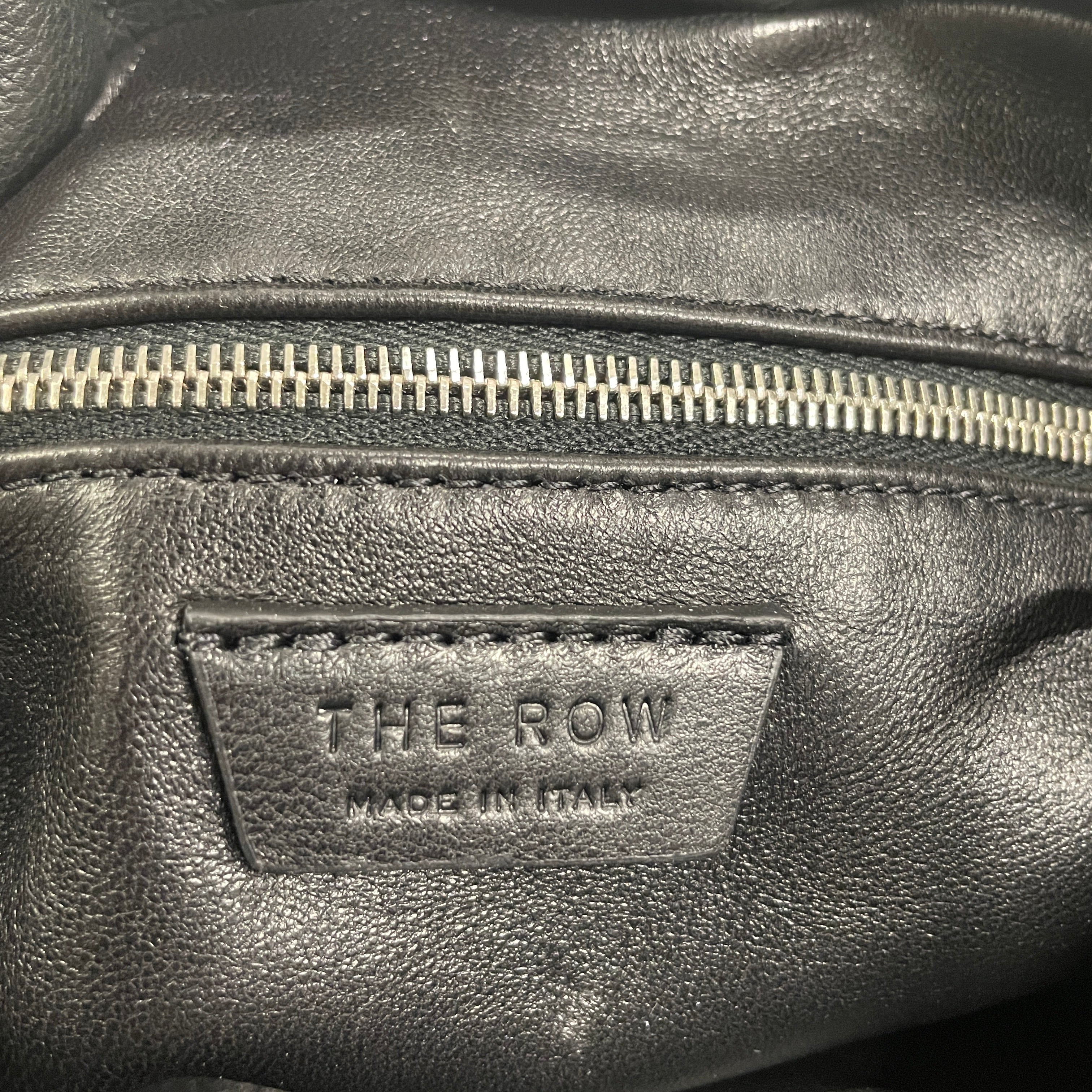 the row/Cross Body Bag/Leather/BLK/ view 3