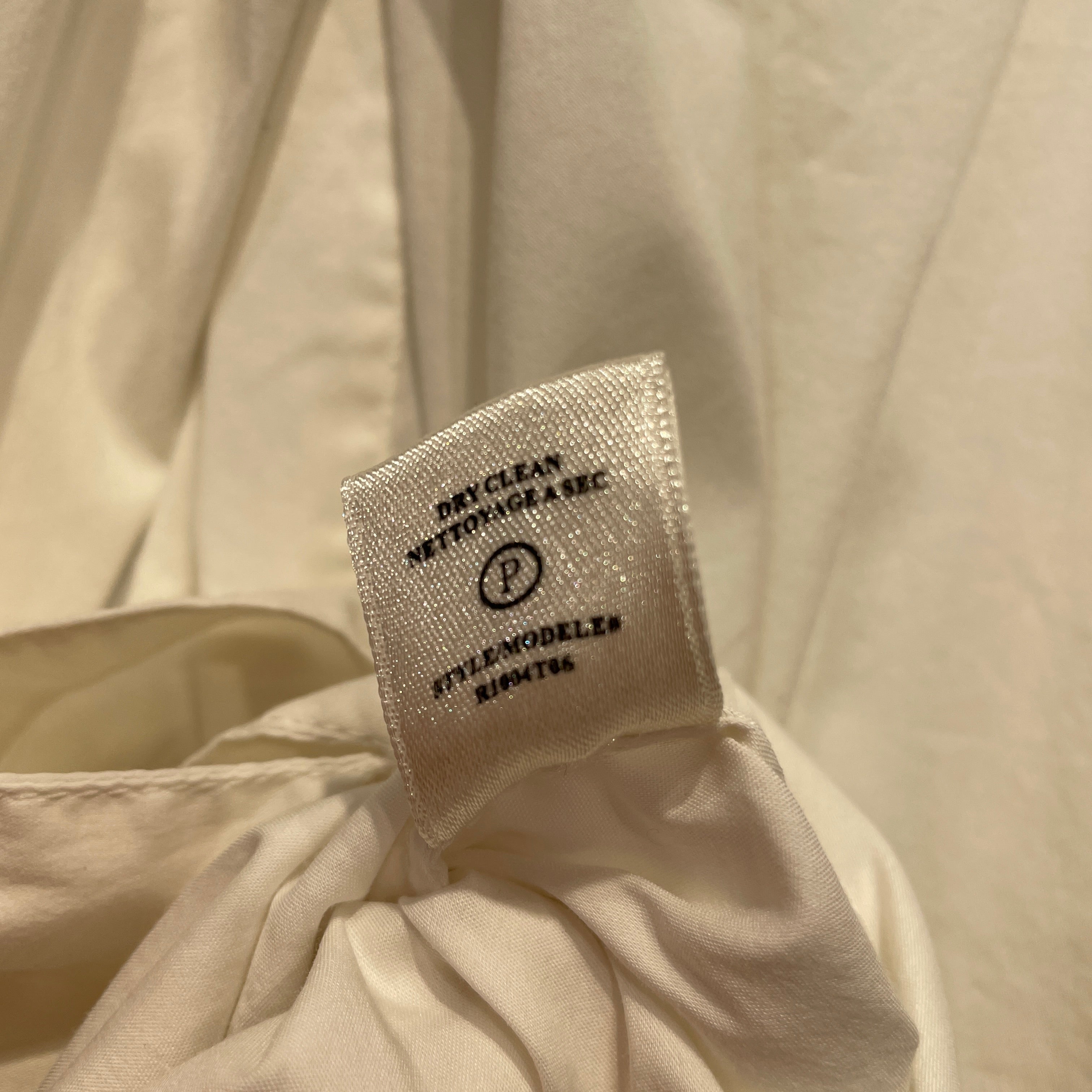 ROBERT RODRIGUEZ/LS Blouse/6/Cotton/WHT/OPEN SHOULDERS view 4