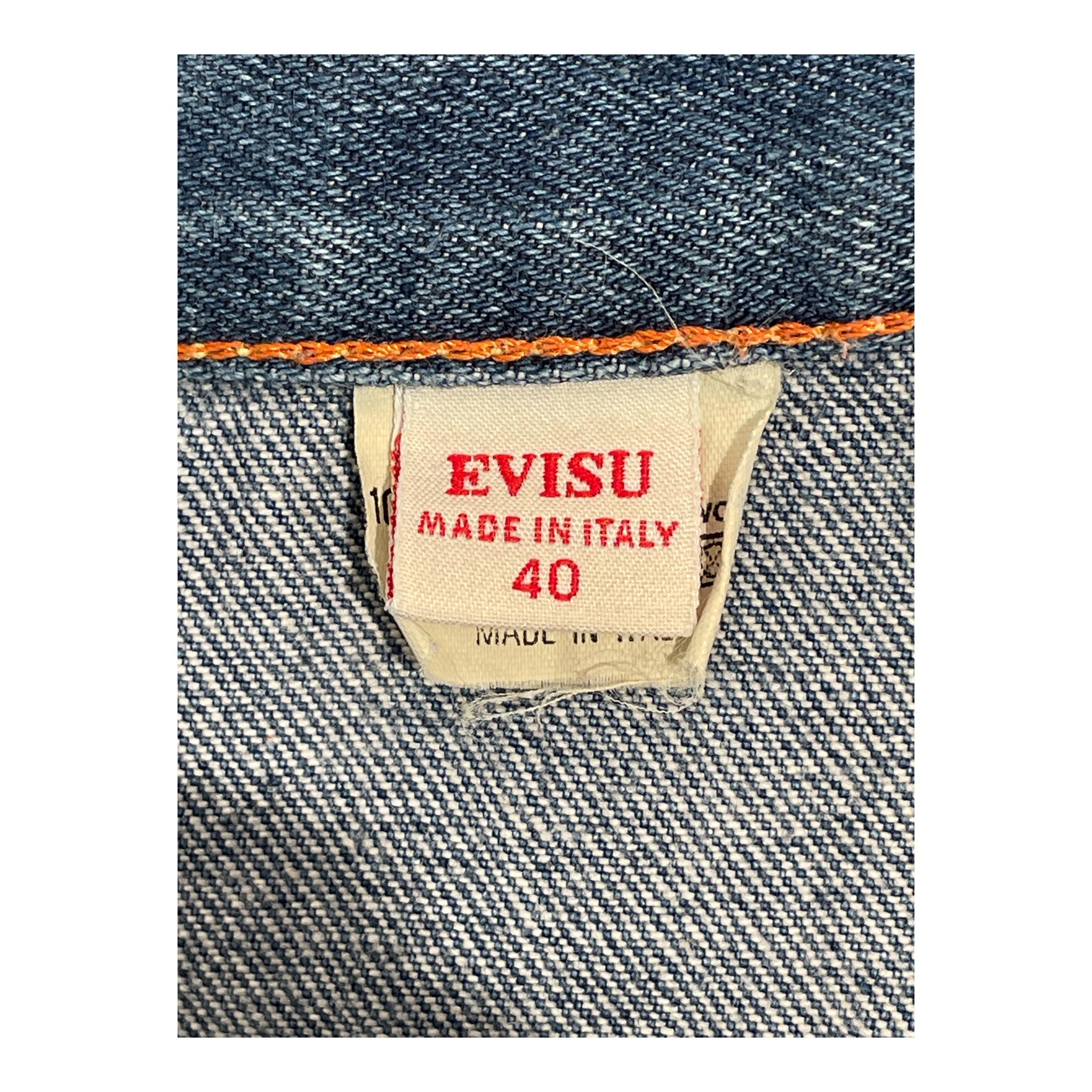 EVISU/Skirt/40/Denim/IDG/Midi Length/SELVEDGE FRONT POCKET view 3