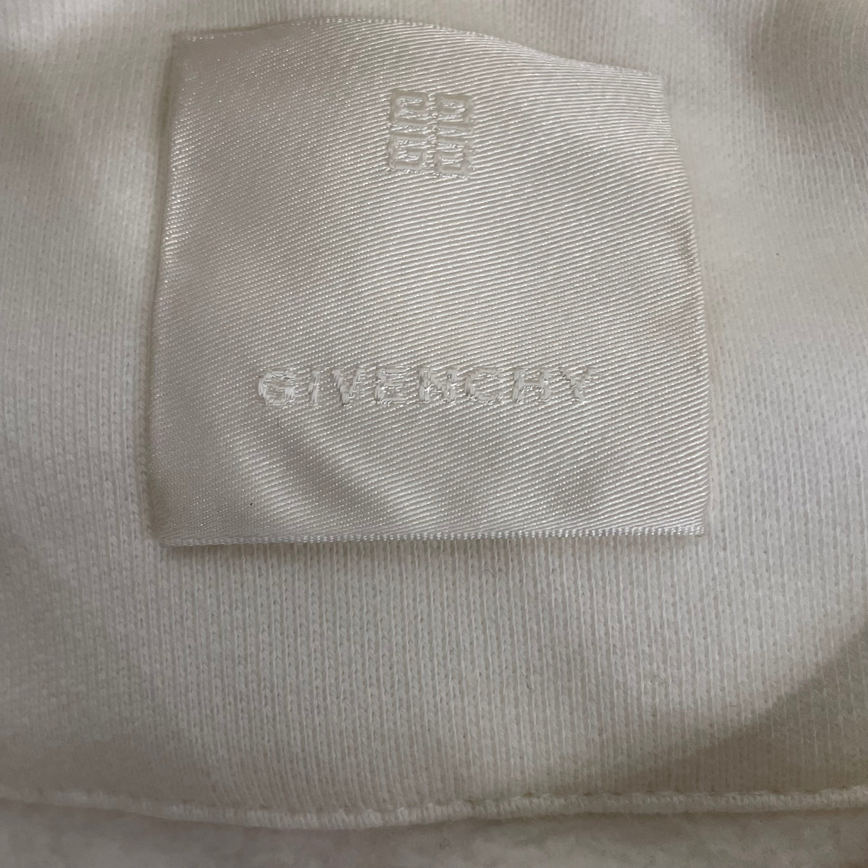 GIVENCHY/Hoodie/L/Graphic/Cotton/WHT/Tattoo-Print view 3