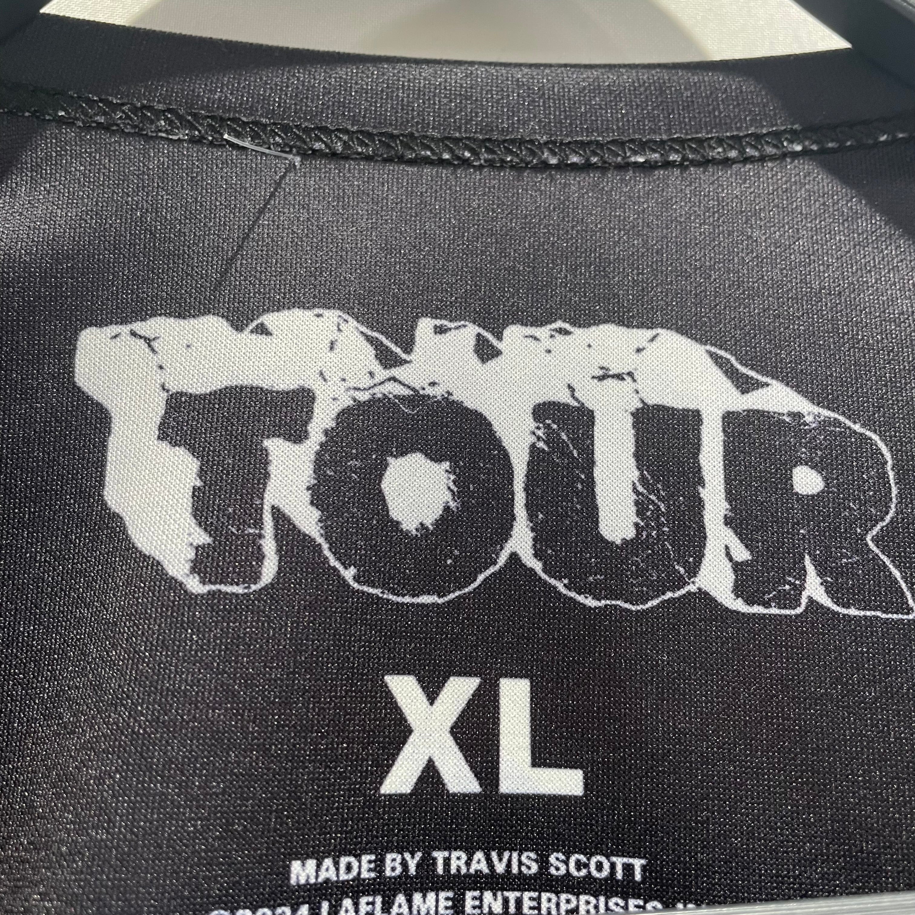 TRAVIS SCOTT/T-Shirt/XL/Polyester/RED/Graphic/Circo Massimo Soccer Jersey view 3
