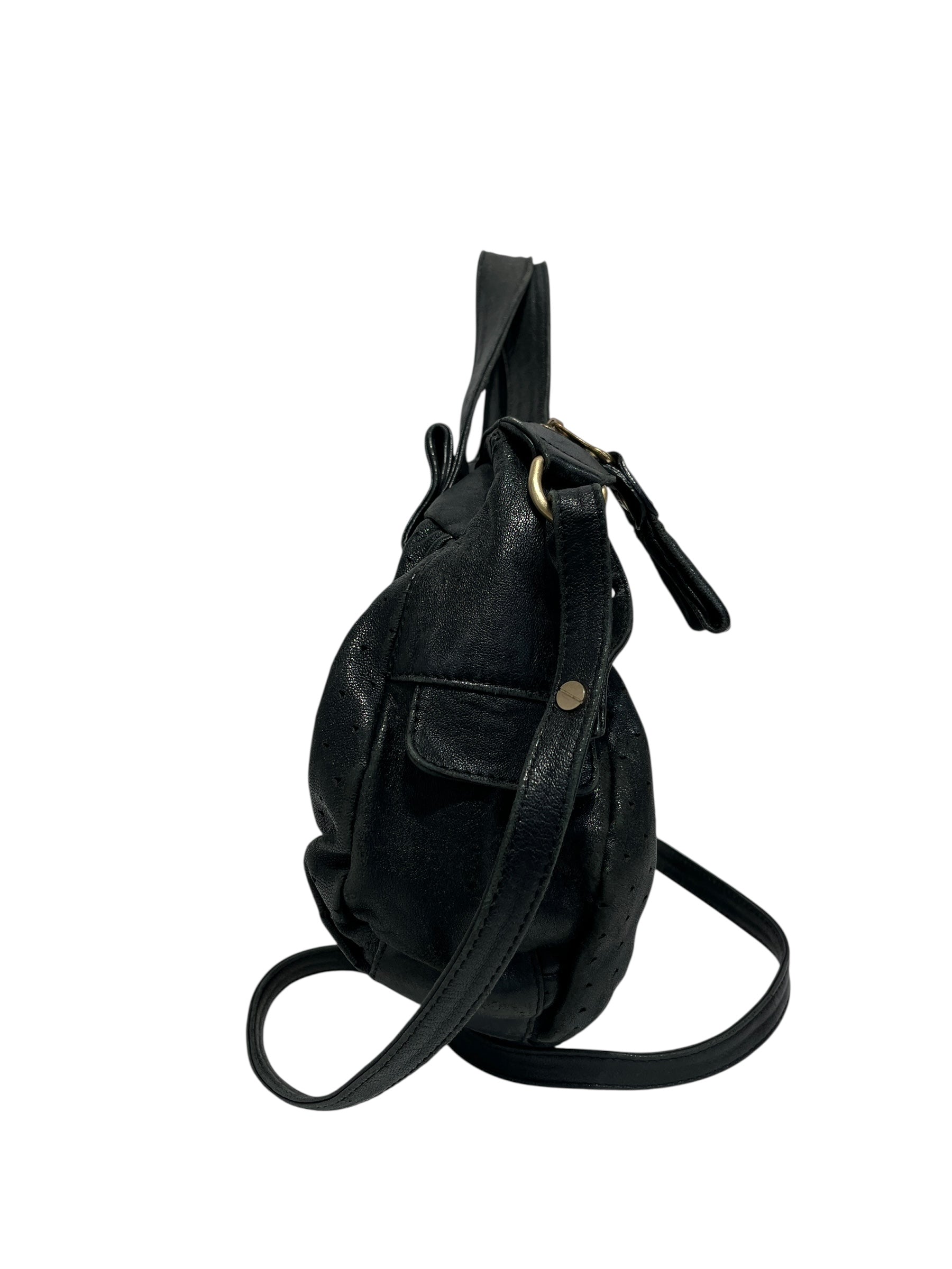 SEE BY CHLOE/Cross Body Bag/Leather/BLK/LASER CUT BAG view 4