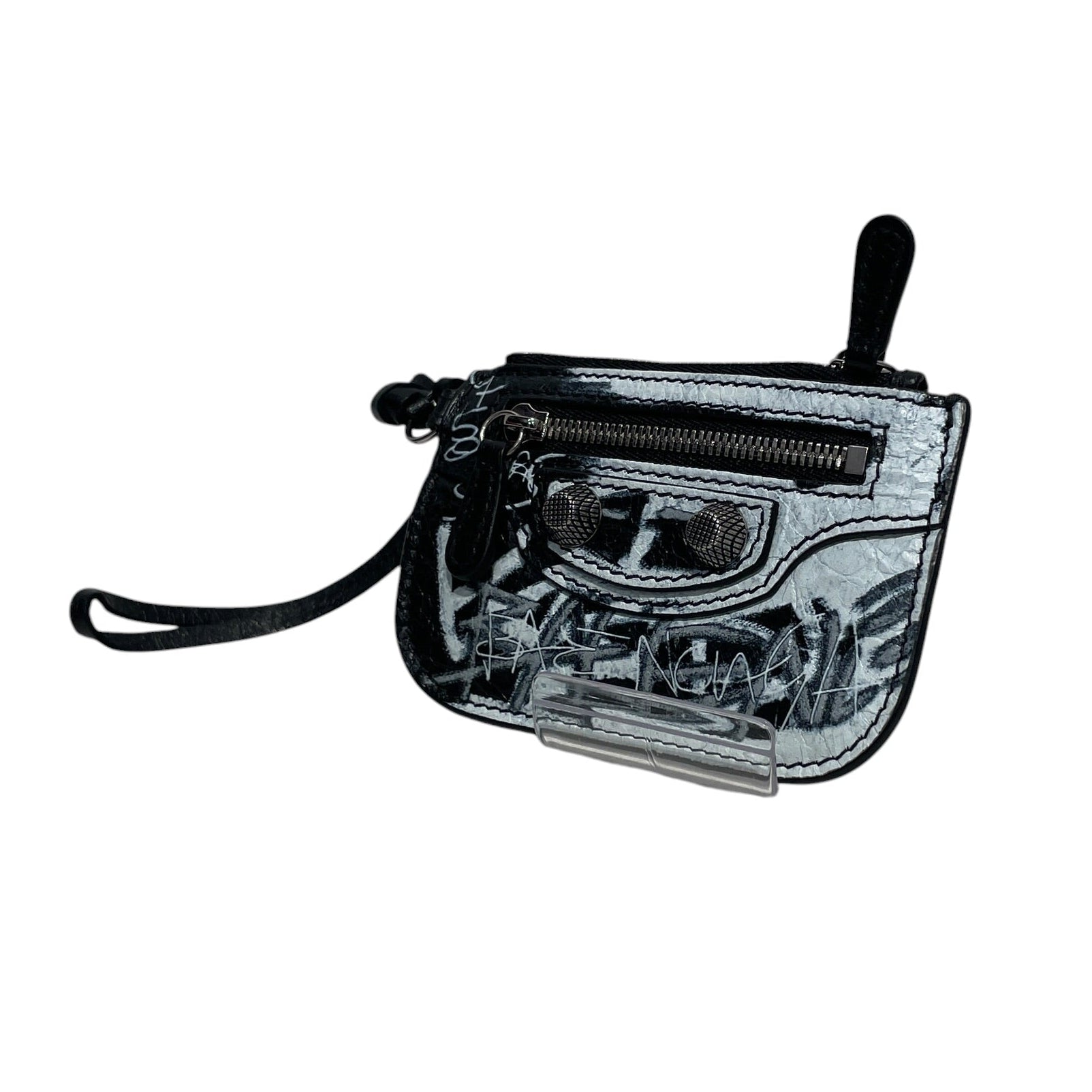 BALENCIAGA/Trifold Wallet/All Over Print/Leather/MLT/GRAF view 1