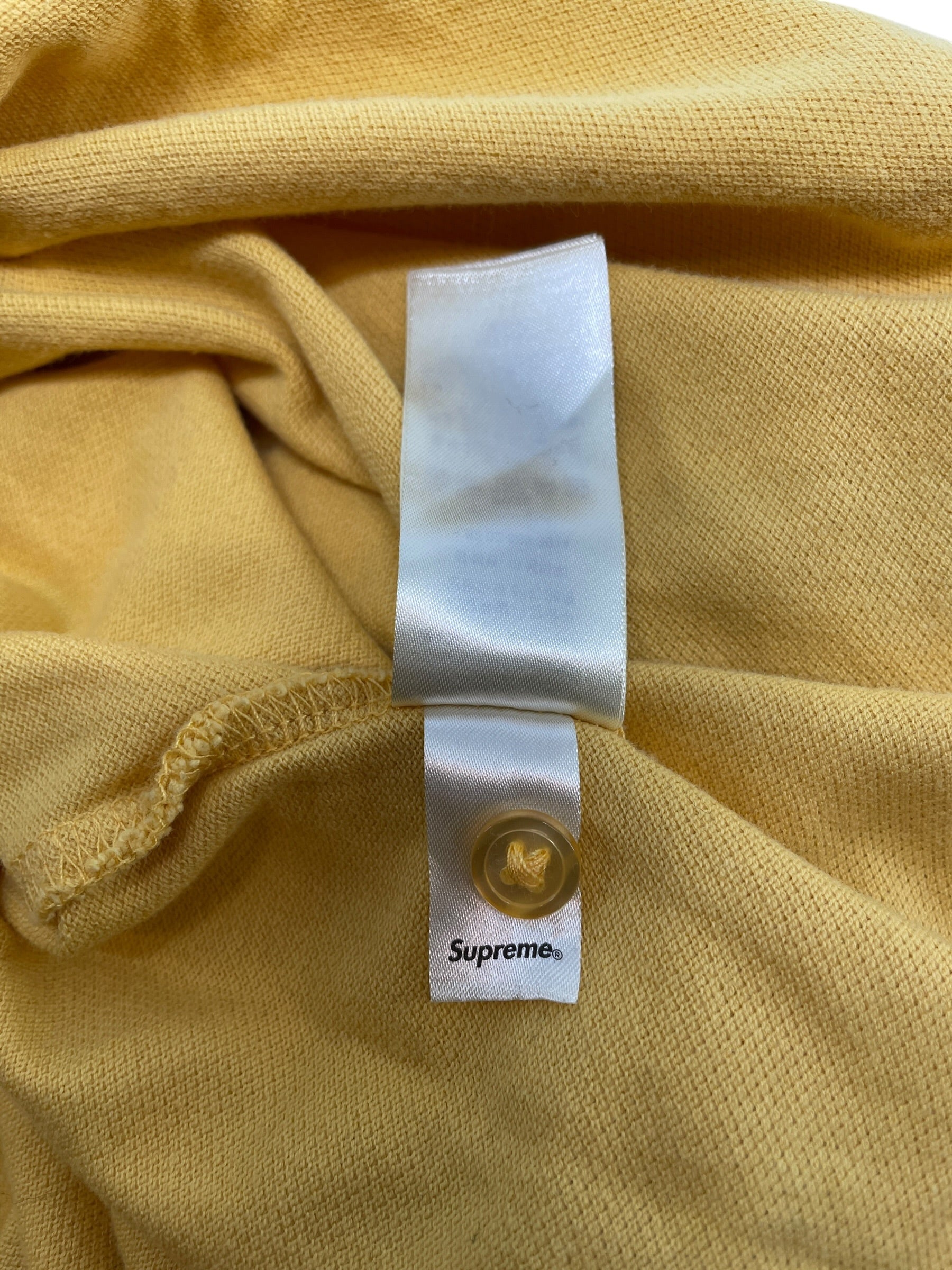 Supreme/Polo Shirt/XXL/Cotton/YEL/ITALIAN LOGO POLO view 9