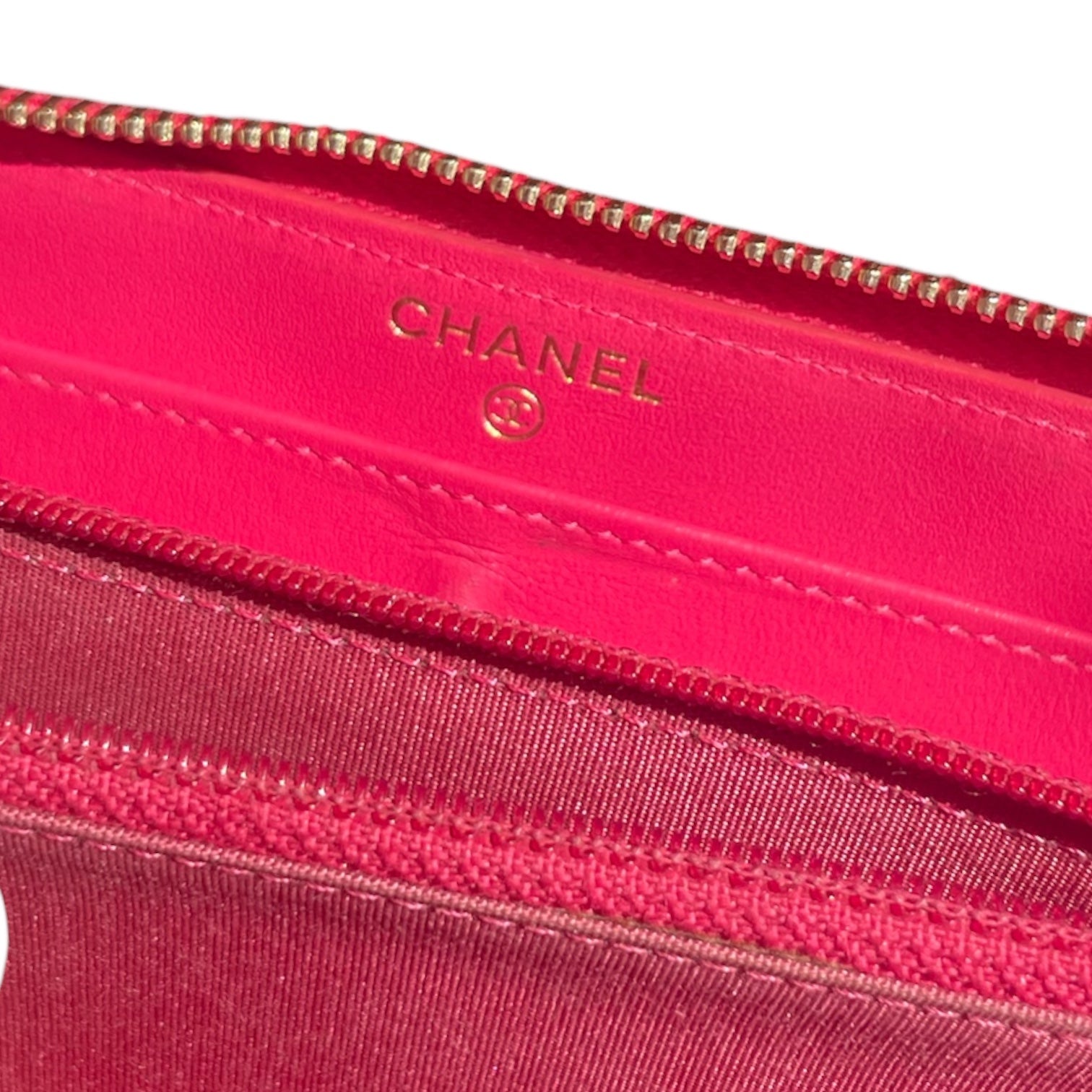 CHANEL/Long Wallet/Leather/PNK/MATELASSE 19 CHAIN COCO view 5