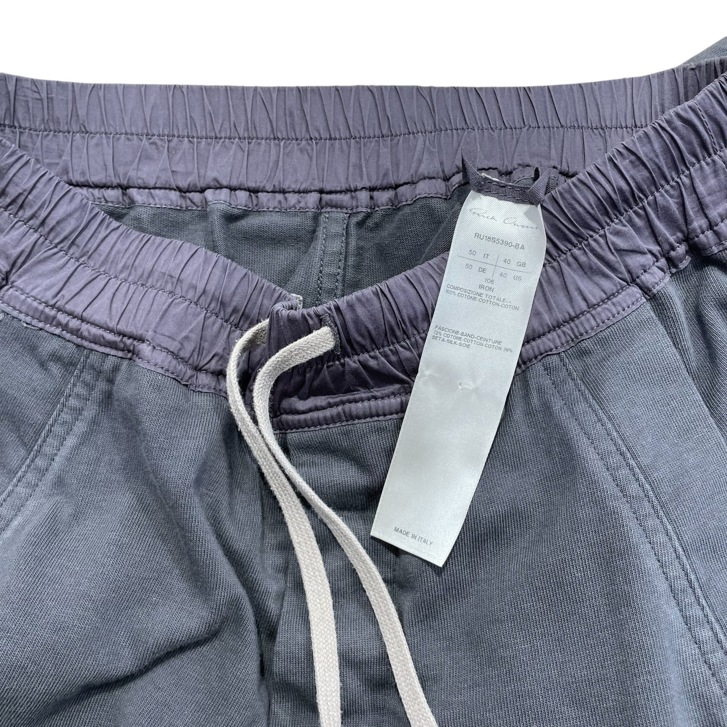 Rick Owens/Bottoms/40/Cotton/GRY/Mastadon Cargos Dirt SS18 view 4