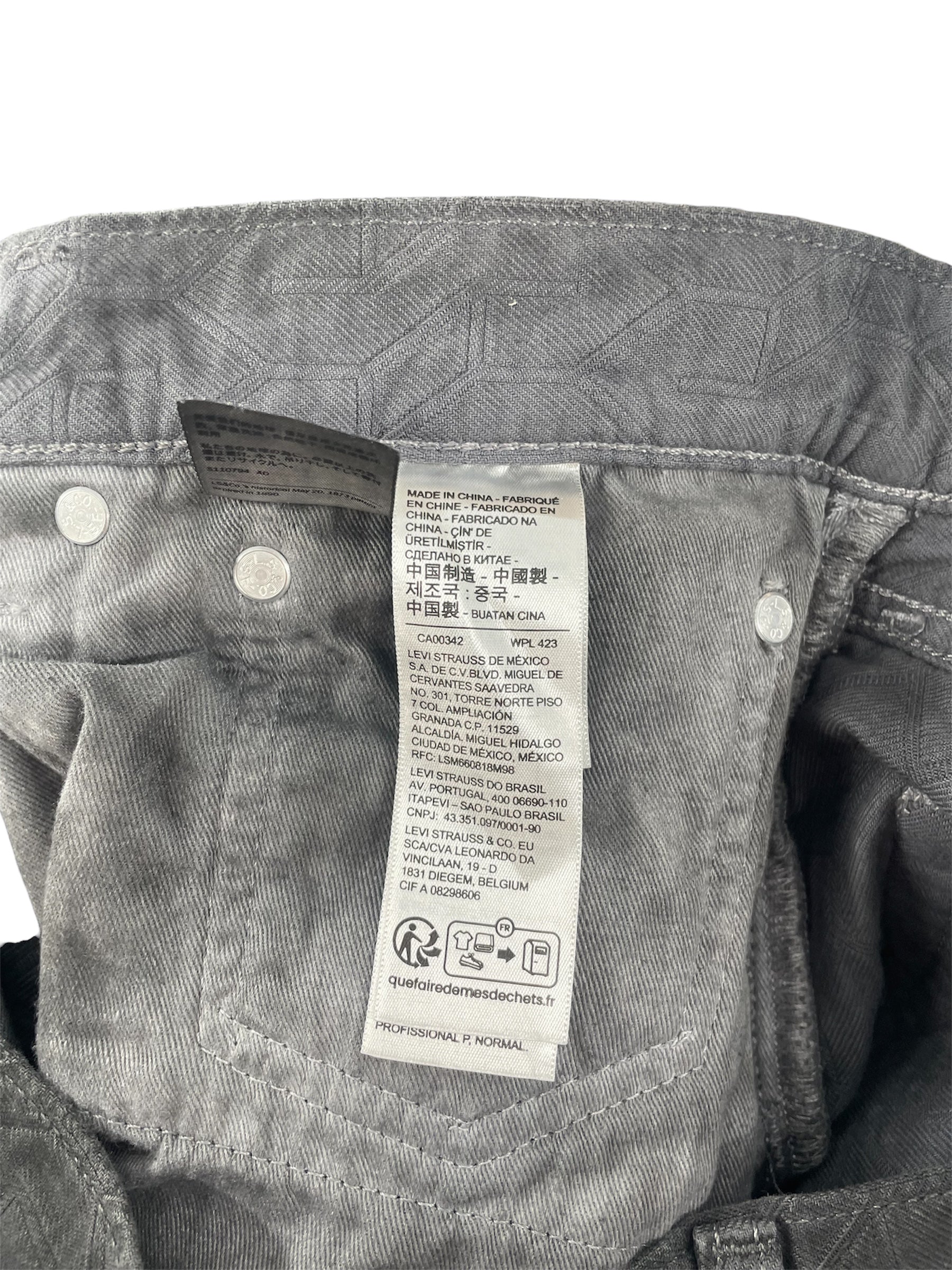 Levi's/STUSSY/Pants/38/Denim/GRY/Distressed/PC9-A5219-0002 view 5