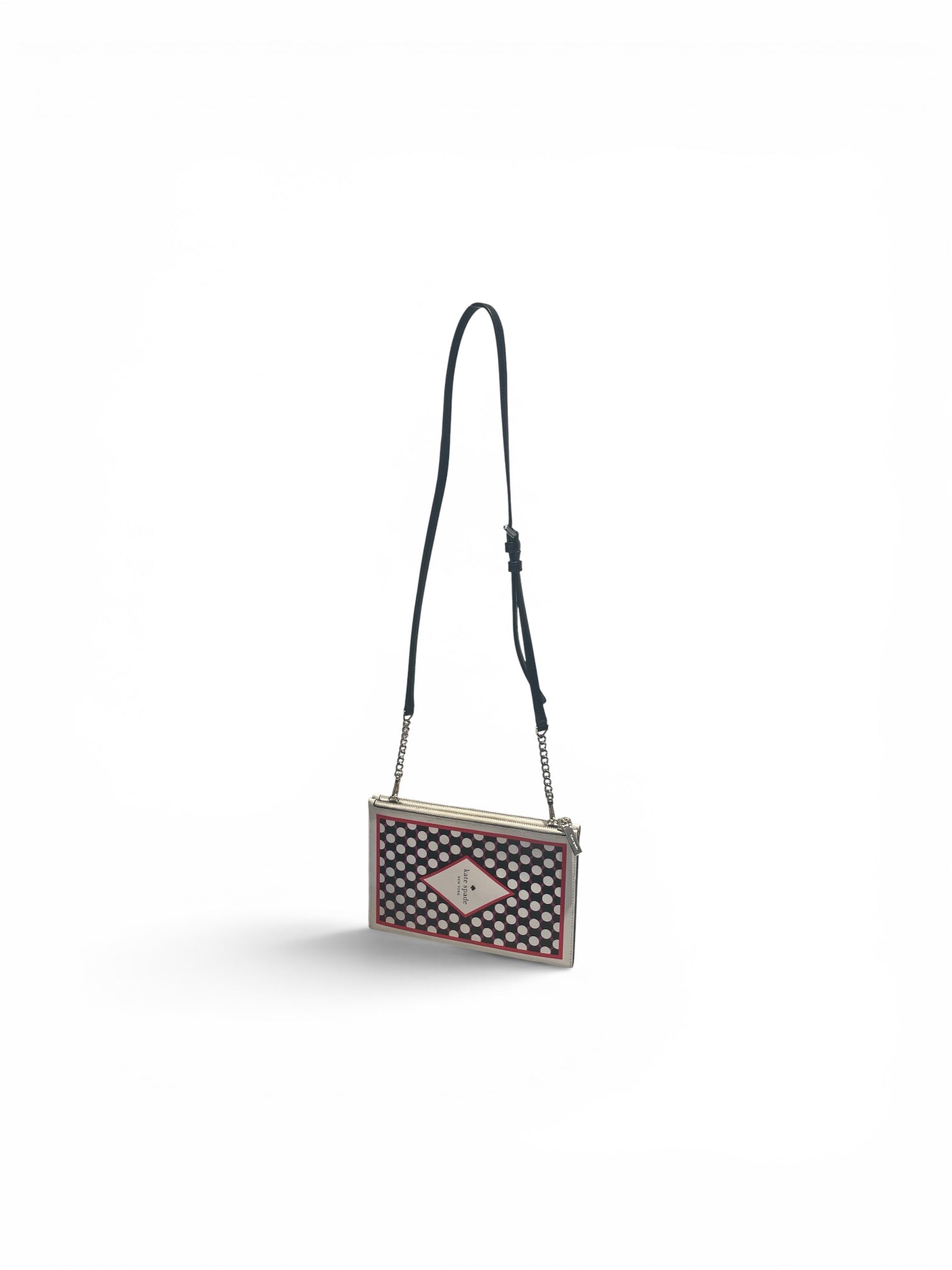 kate spade new york/Cross Body Bag/Leather/WHT/Kate Spade Pker Card Crossbody view 1