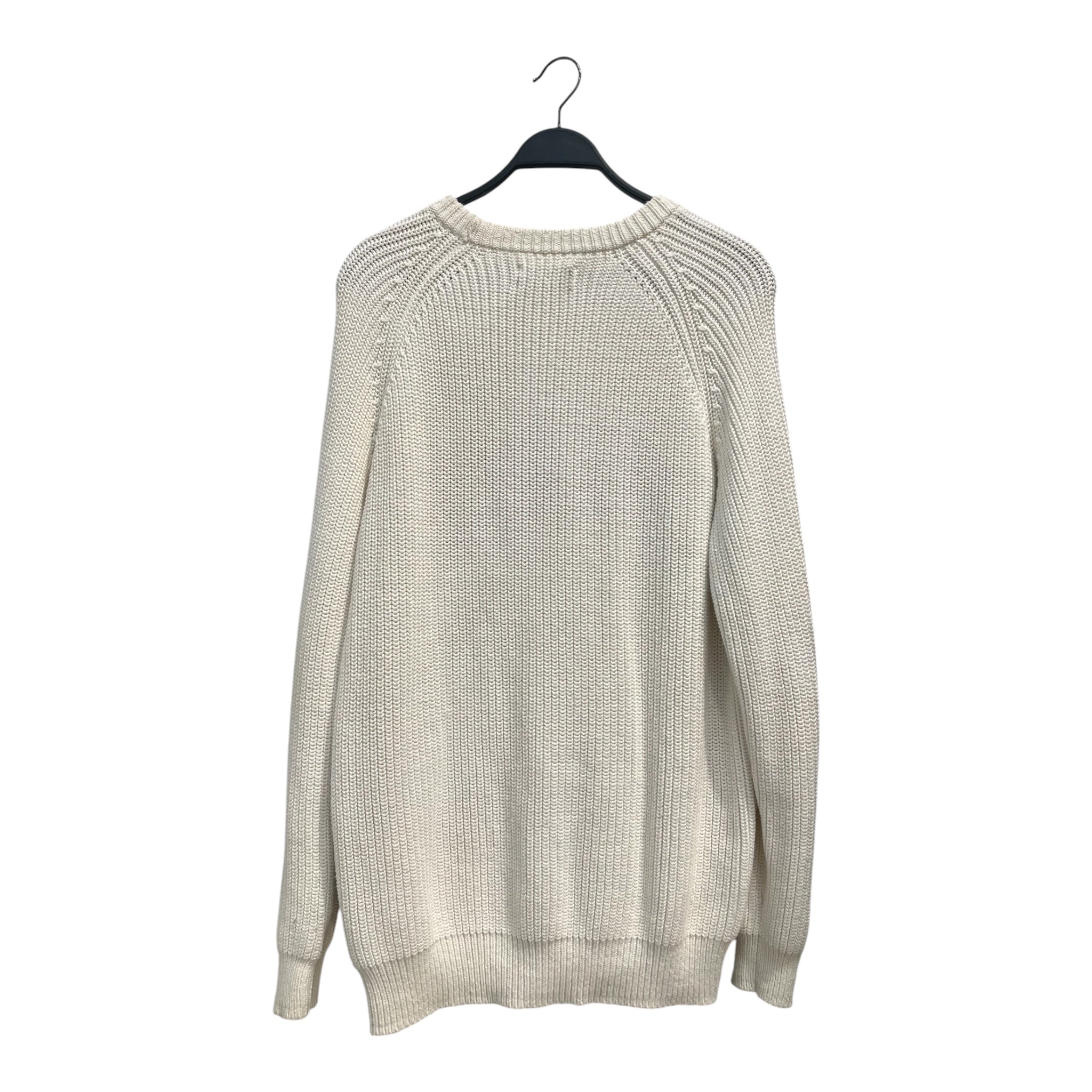 PALACE/Sweatshirt/L/Nylon/WHT/WHITE KNITTED SWEATER view 2