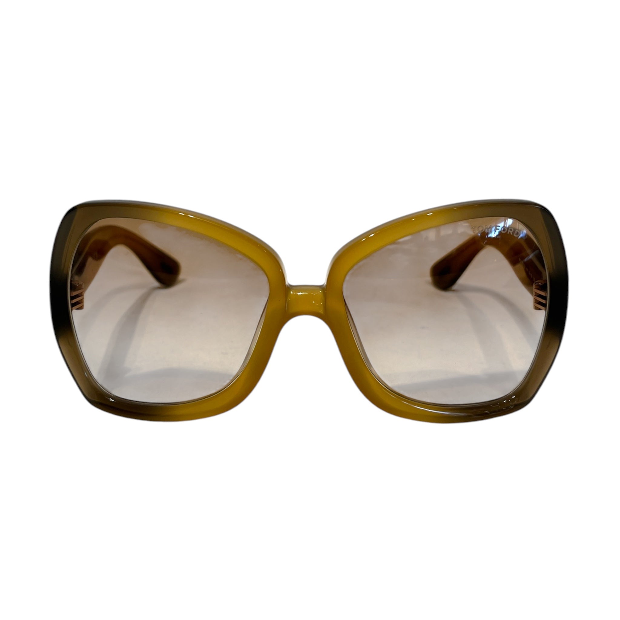 TOM FORD/Sunglasses/Plastic/BRW/L's/jerry tf1222 ombre to yellow view 1