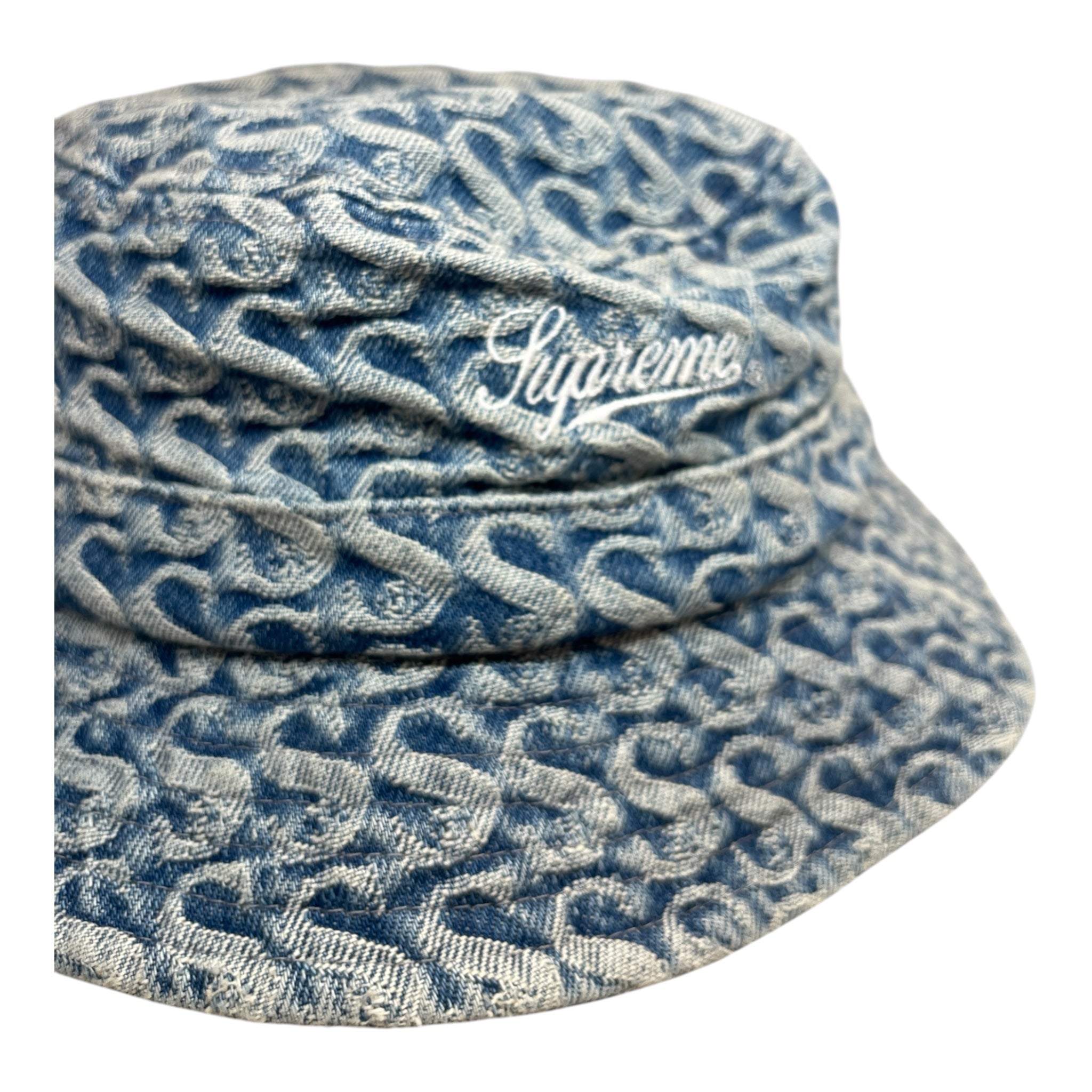 Supreme/Bucket Hat/OS/Monogram/Denim/IDG/M's/MONGRAM S BUCKET view 3