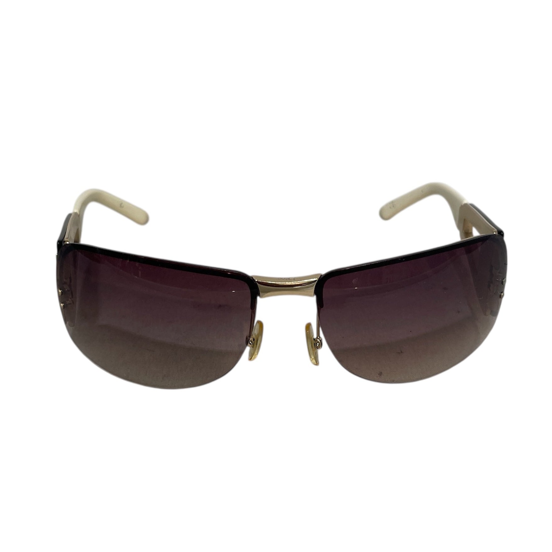 Christian Dior/Sunglasses/Celluloid/WHT/ view 1