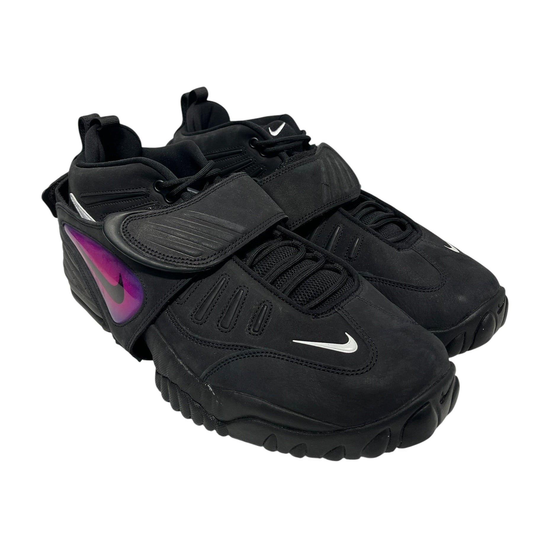 NIKE/AMBUSH AIR ADJUST FORCE/Low-Sneakers/US 13/Leather/BLK/DM8465-001 view 1