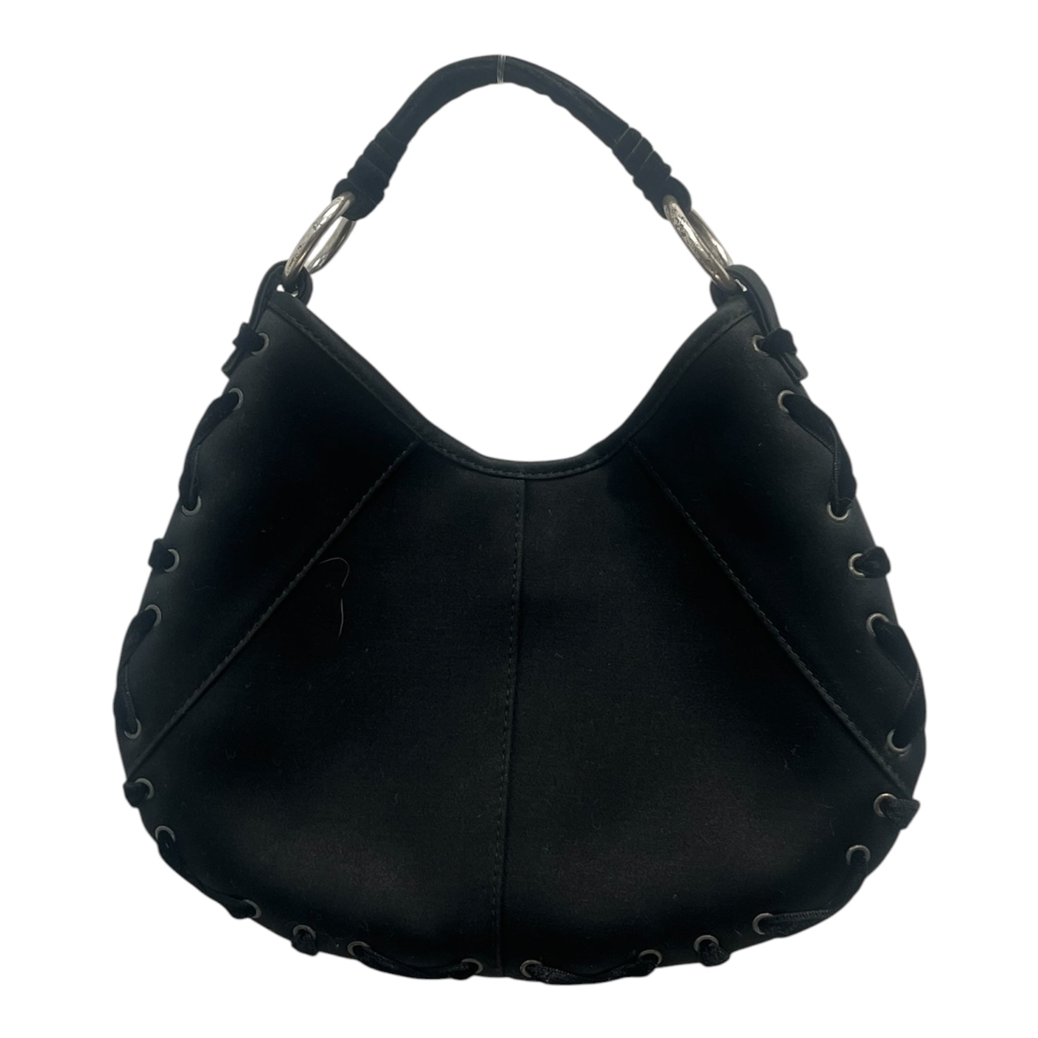 YVES SAINT LAURENT/Bag/BLK/braided sides view 1
