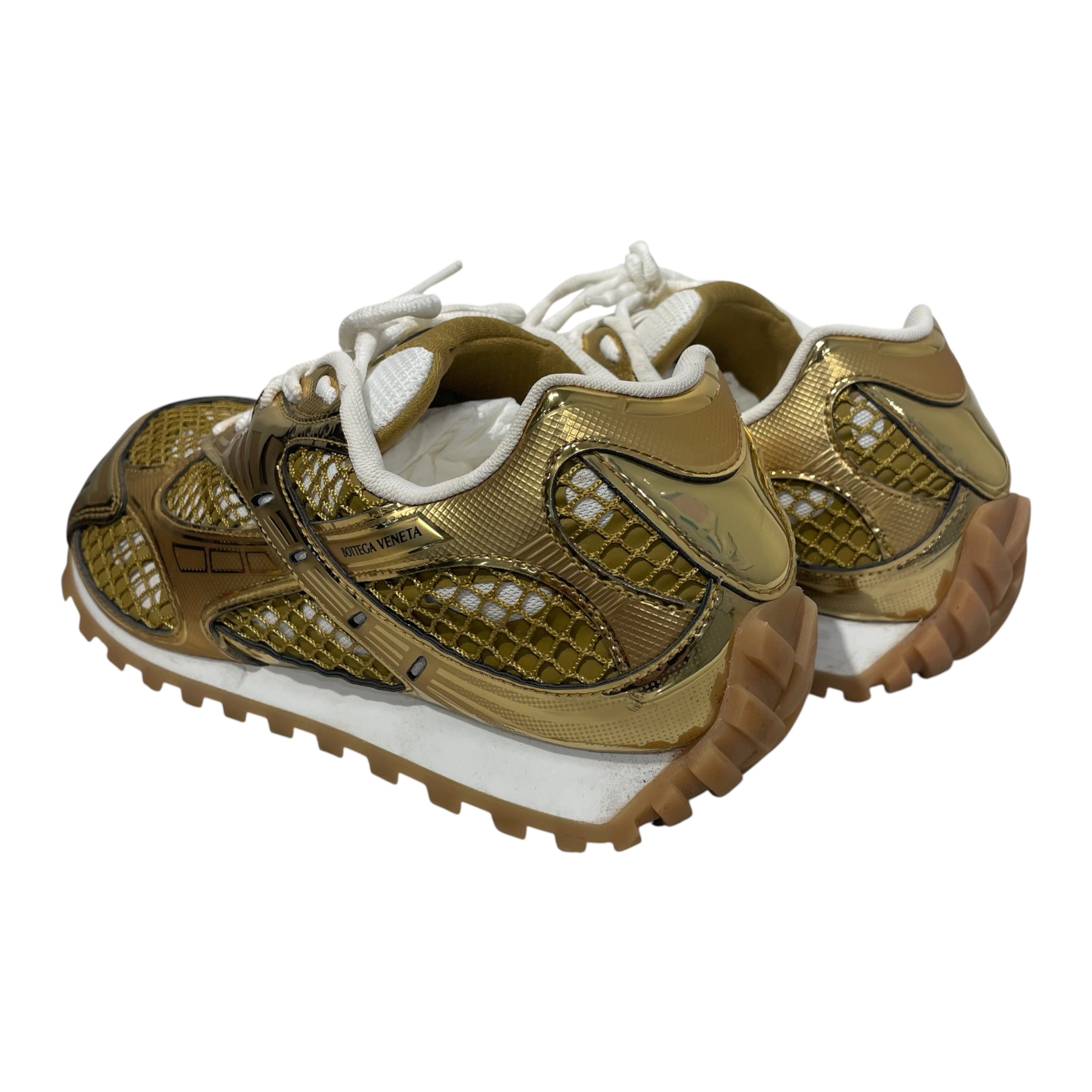 BOTTEGA VENETA/Low-Sneakers/US 10/Cotton/GLD/741357V2X40 view 2