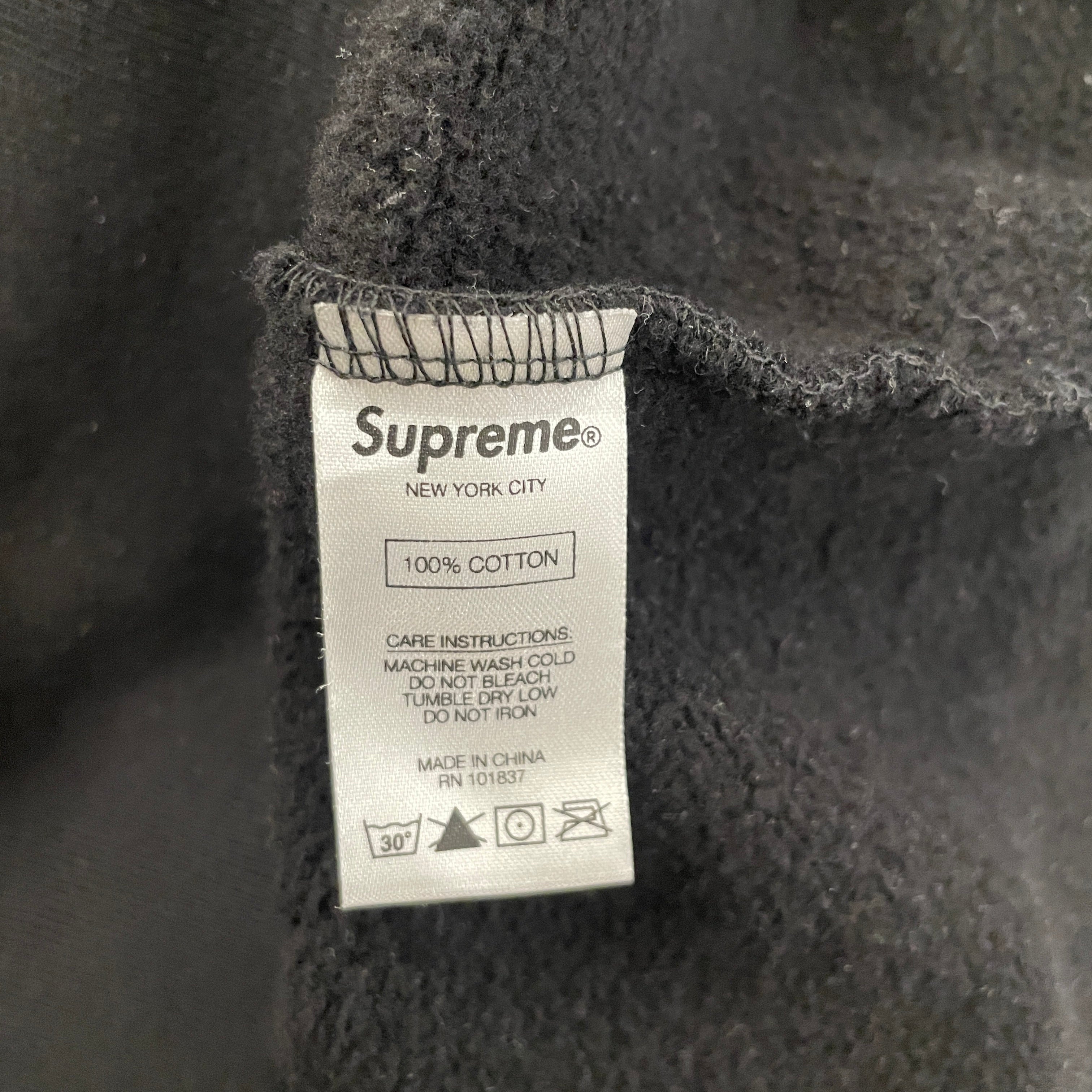 Supreme/Hoodie/L/Cotton/BLK/studded view 3